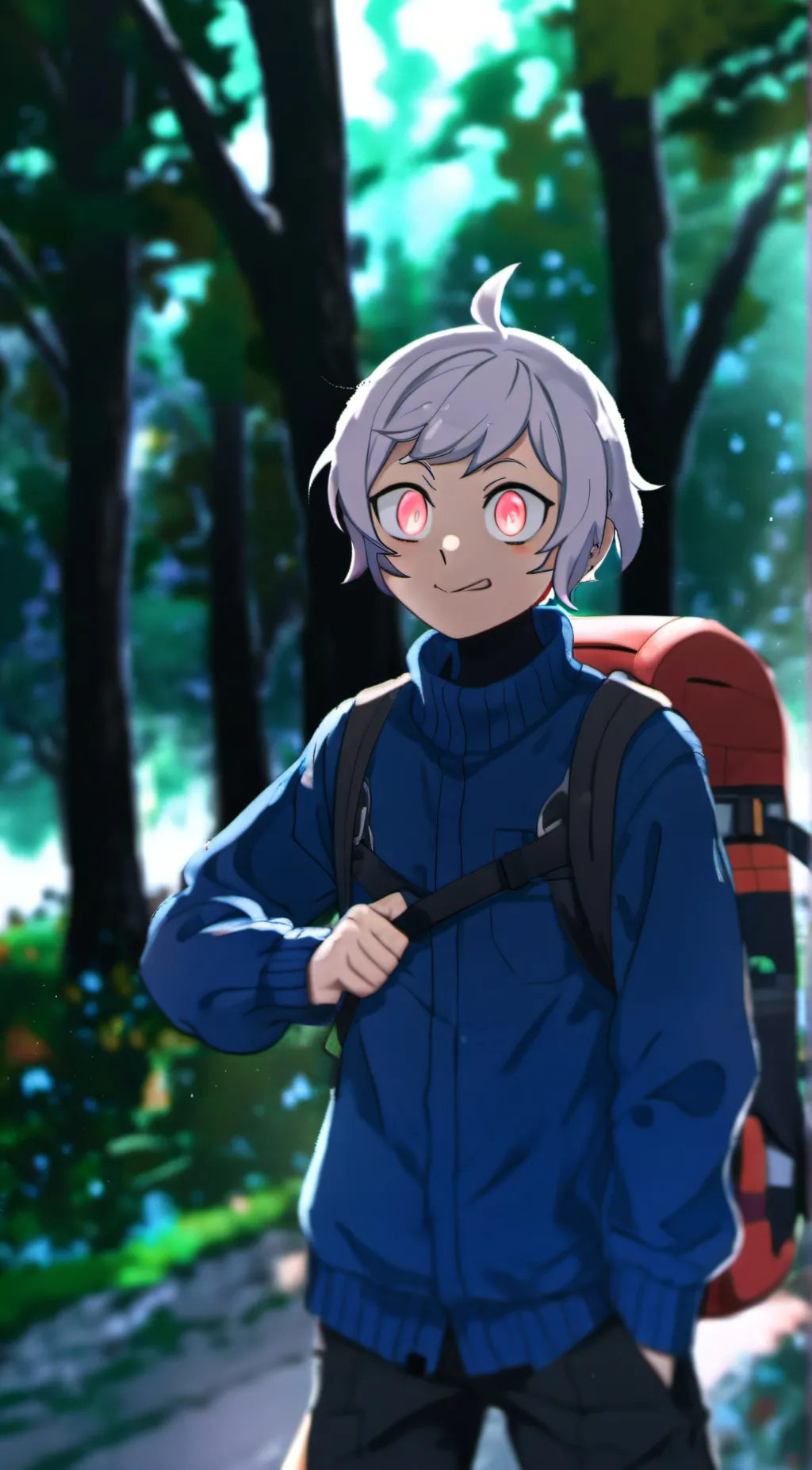 ai character: The Collector❤️❤❤️ background