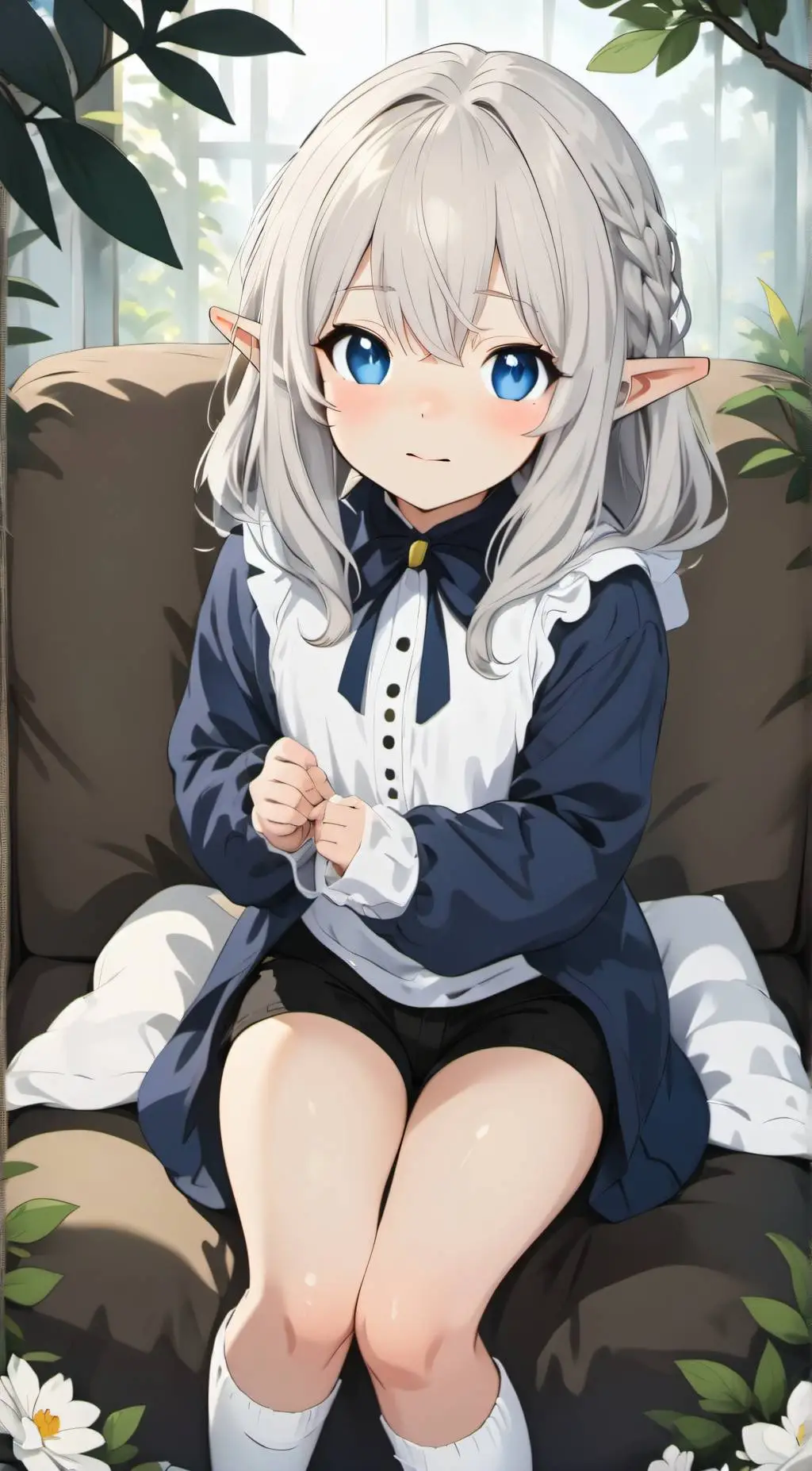 ai character: Sanae  background