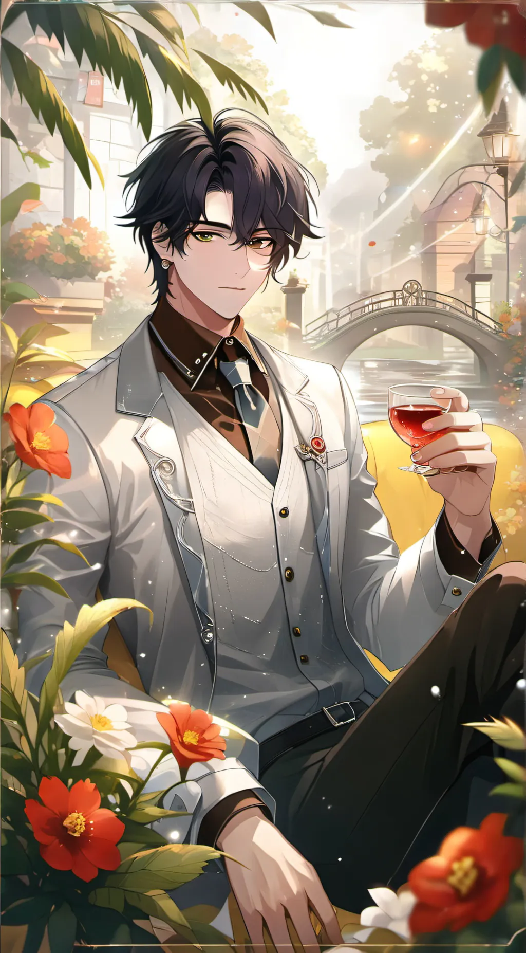 ai character: Liam background