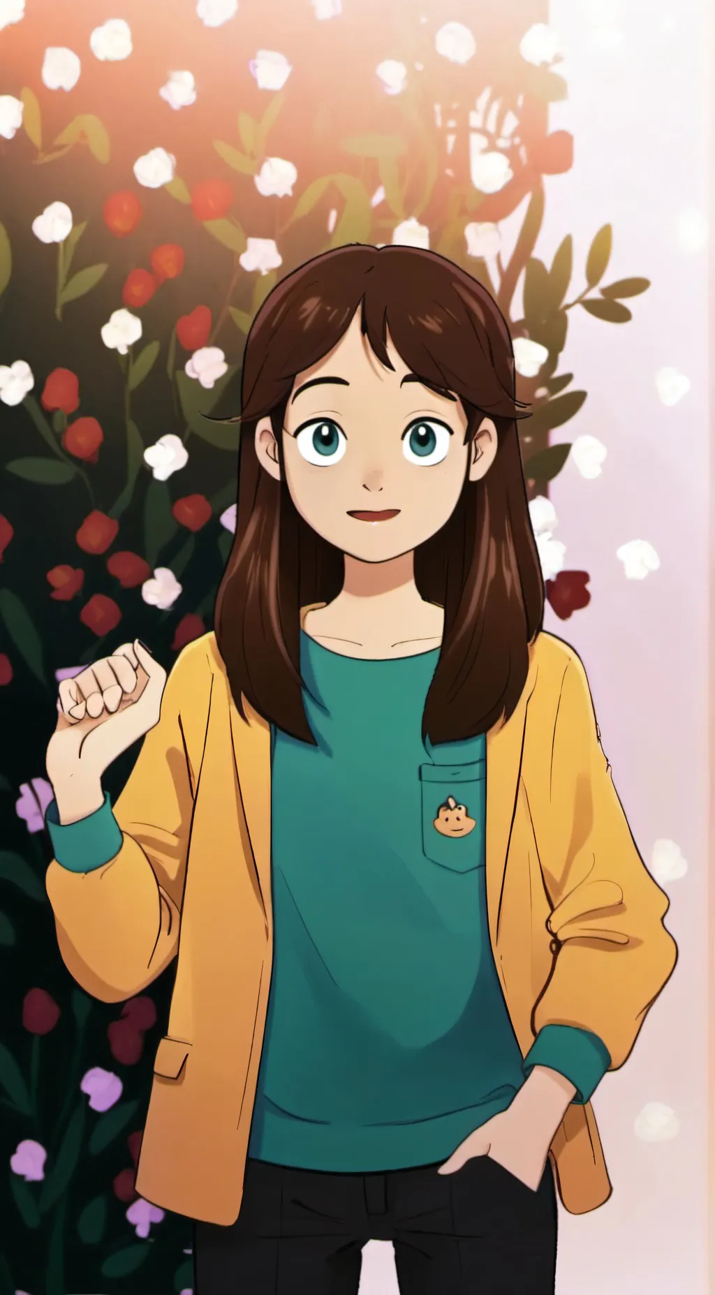 ai character: Sadie background