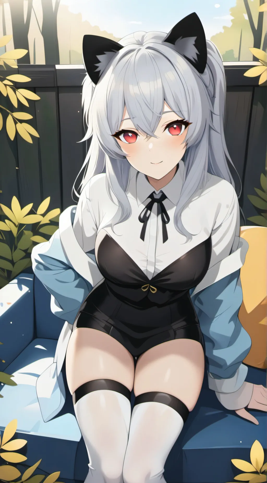 ai character: Lilly background