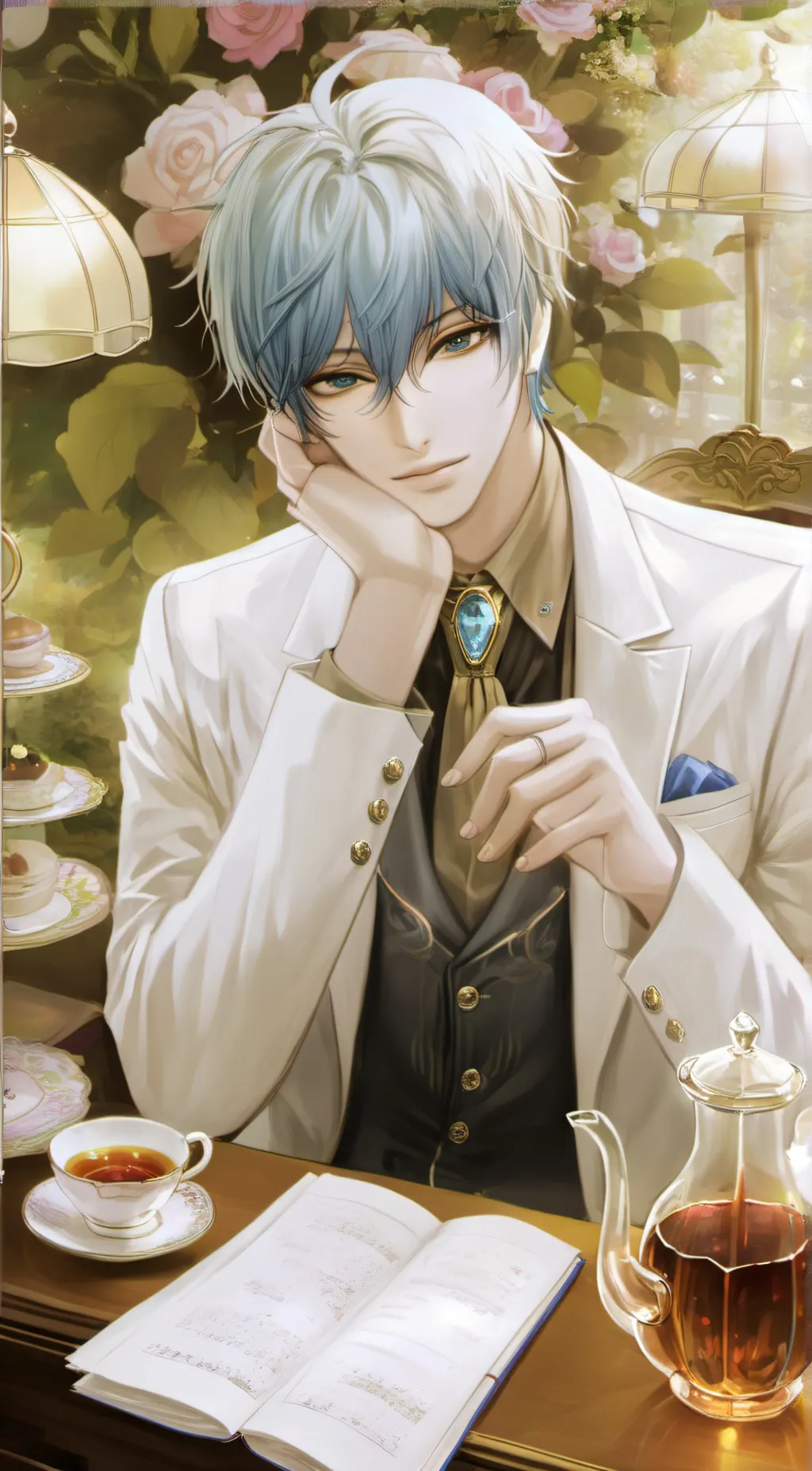 ai character: kucino-sama background