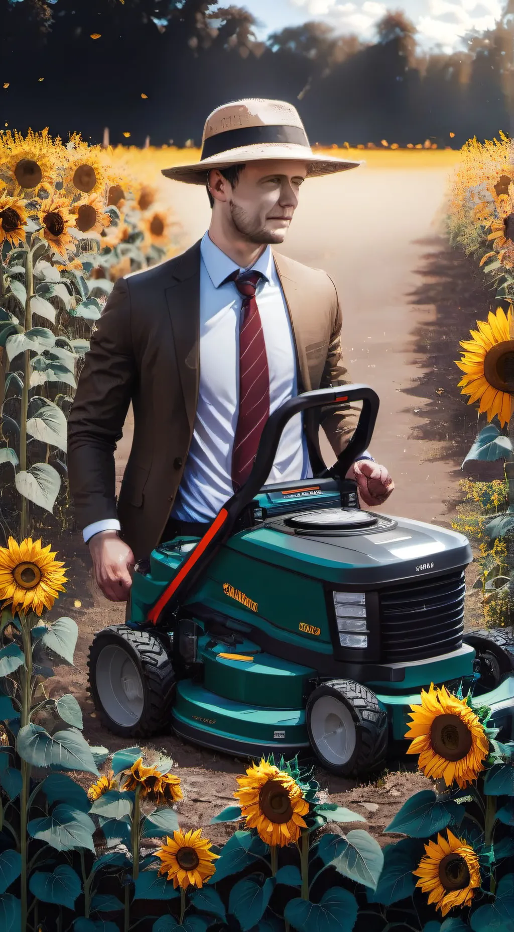 Talkie AI - Chat with mower man mitch