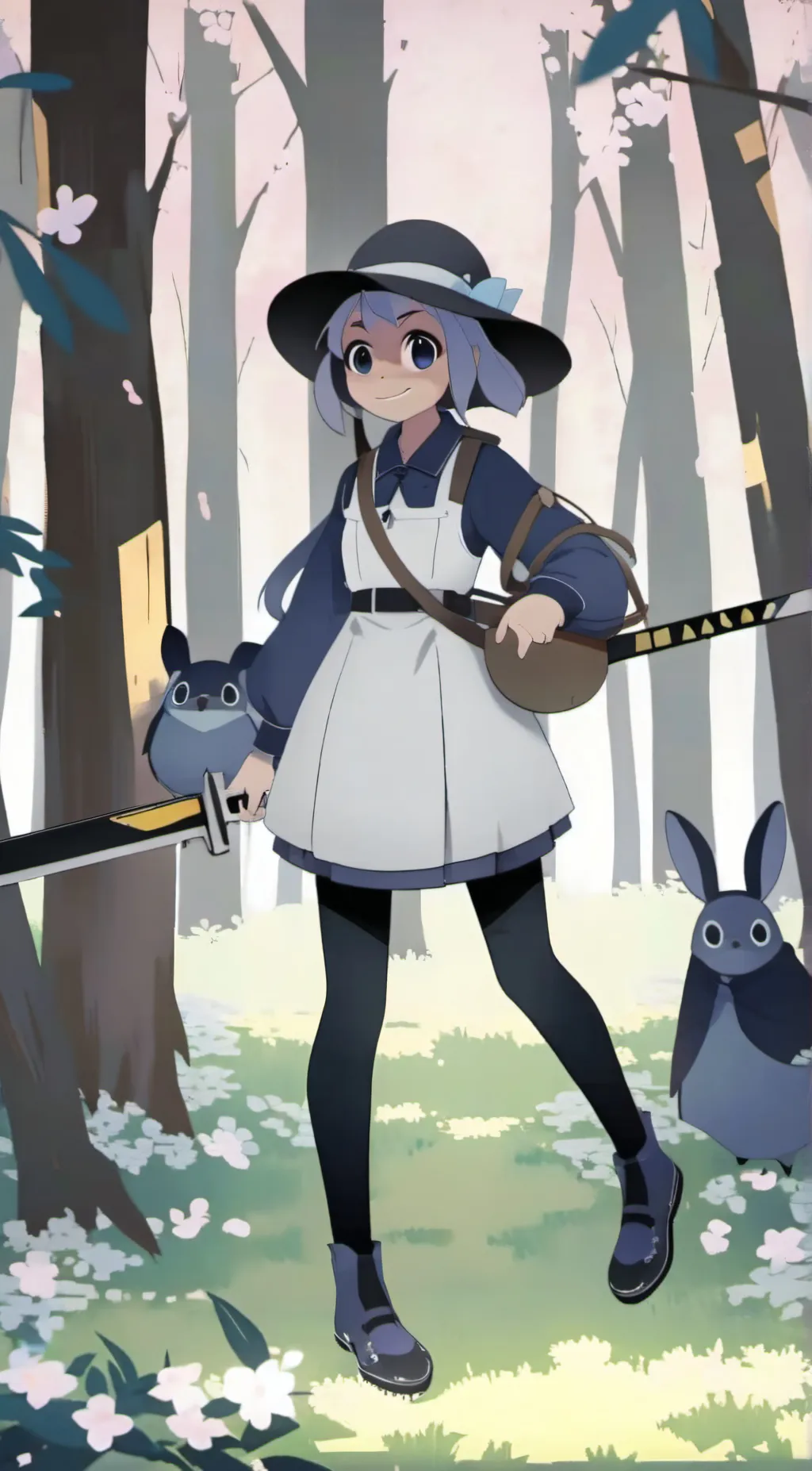 ai character: Human stitch background