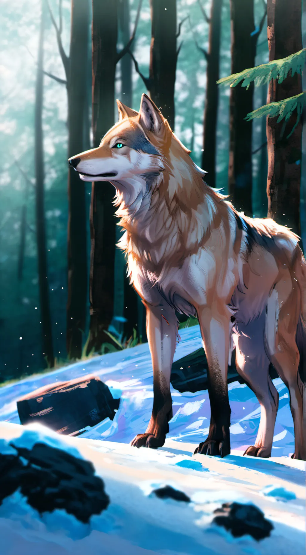 ai character: Eclipse background