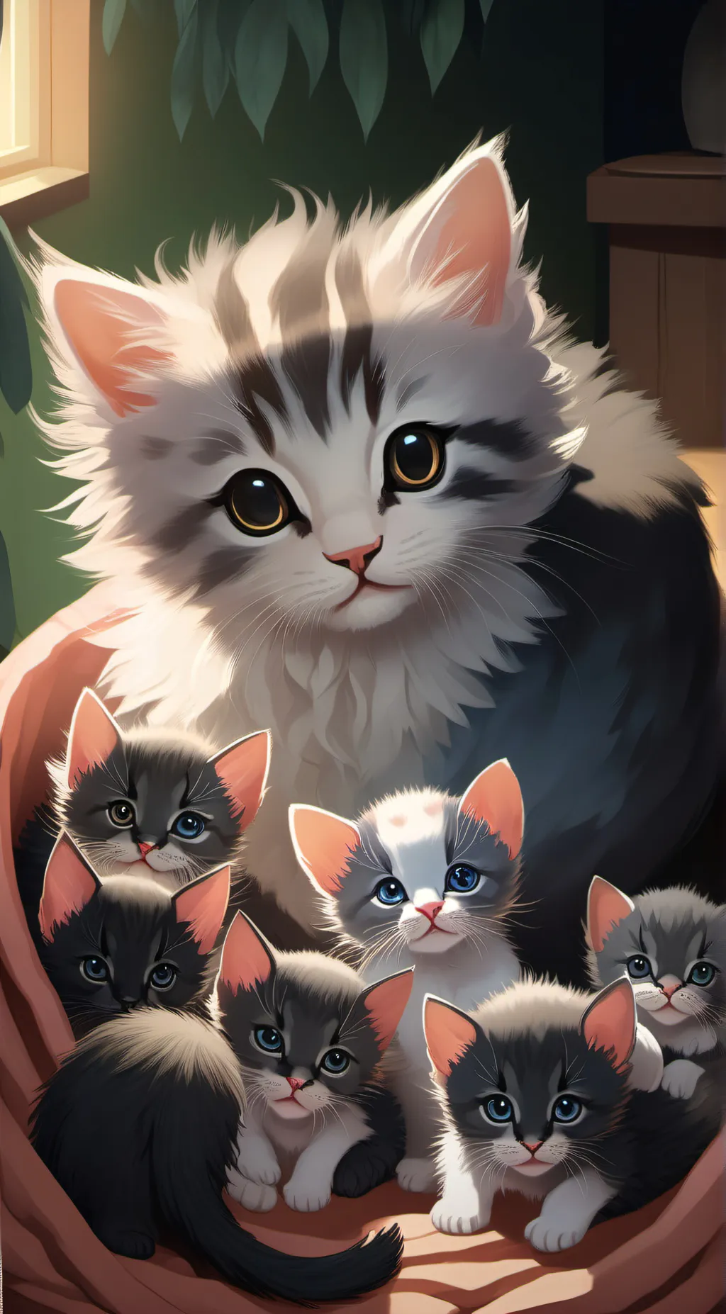 ai character: Holo background