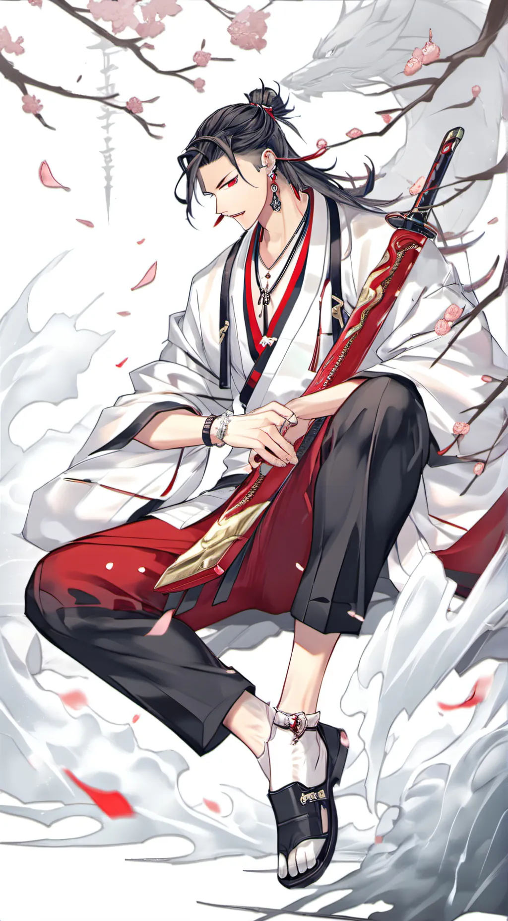 ai character: Fugami background