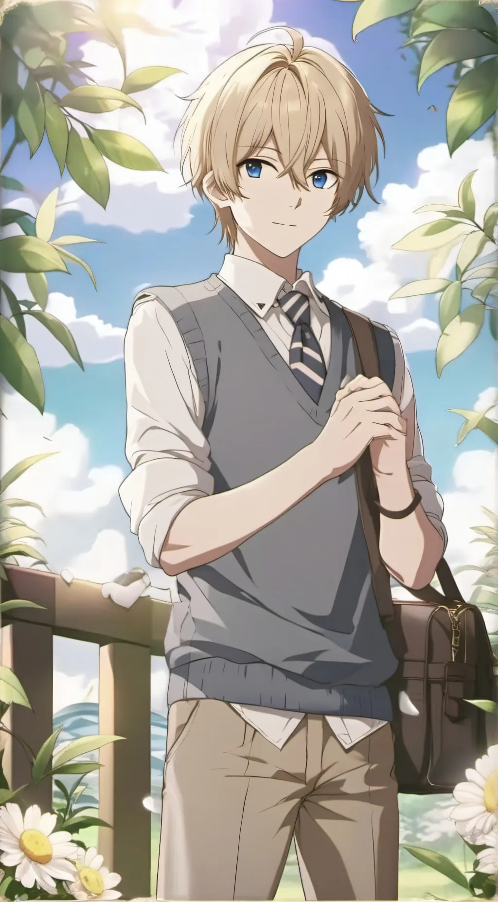 ai character: Max  background