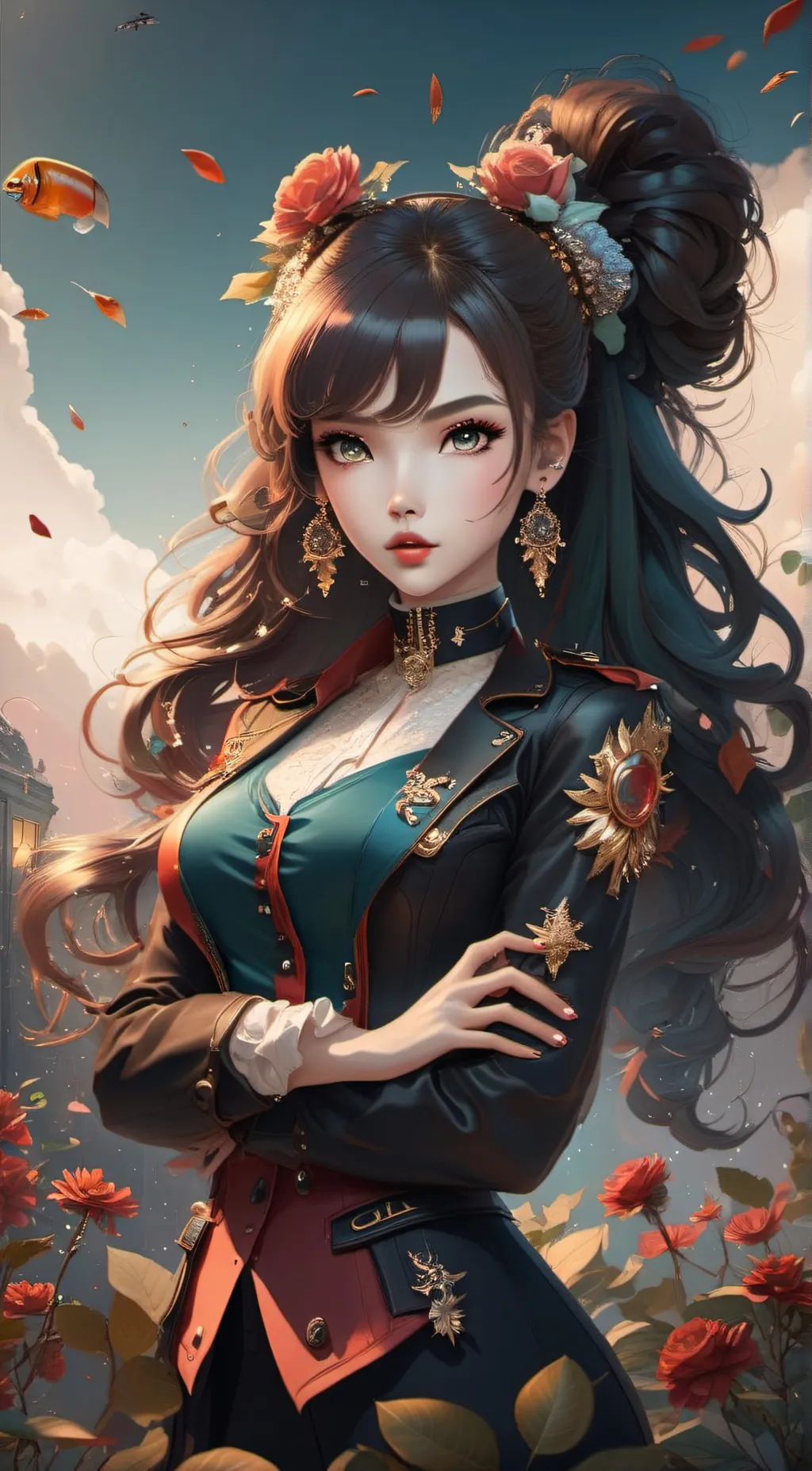 ai character: marie background