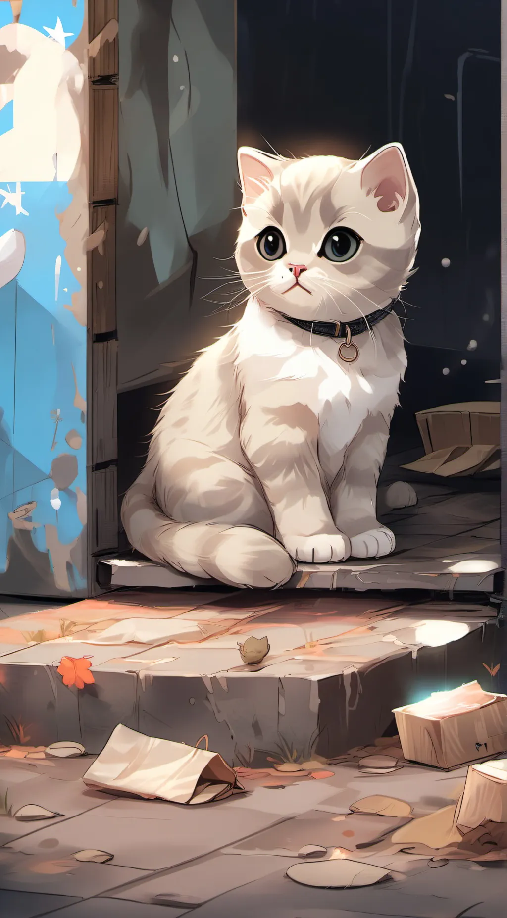 ai character: Luna background