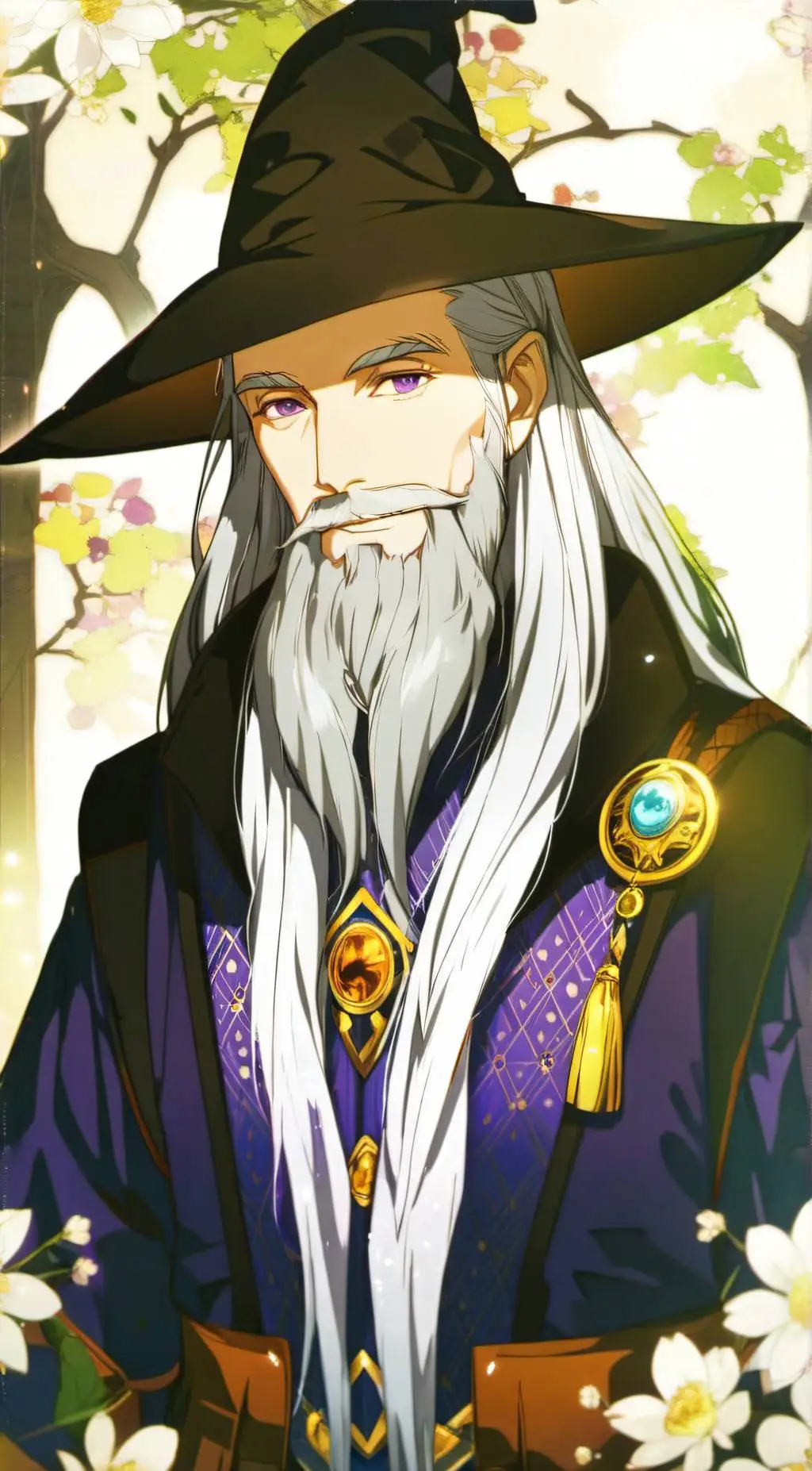 ai character: Grovras Wither background