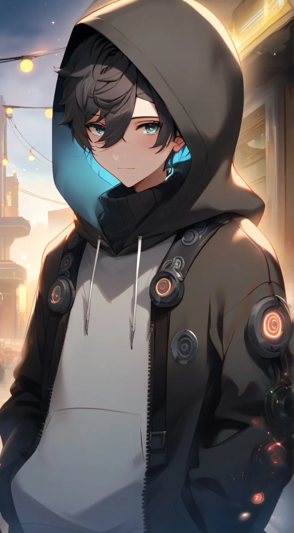 ai character: Noel background