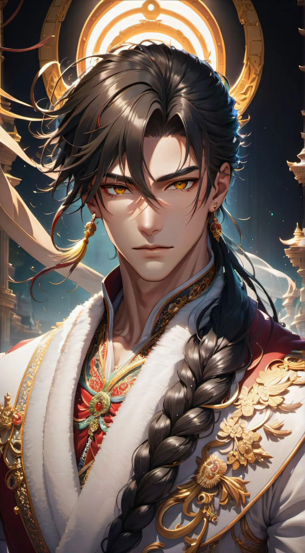 ai character: Raz background