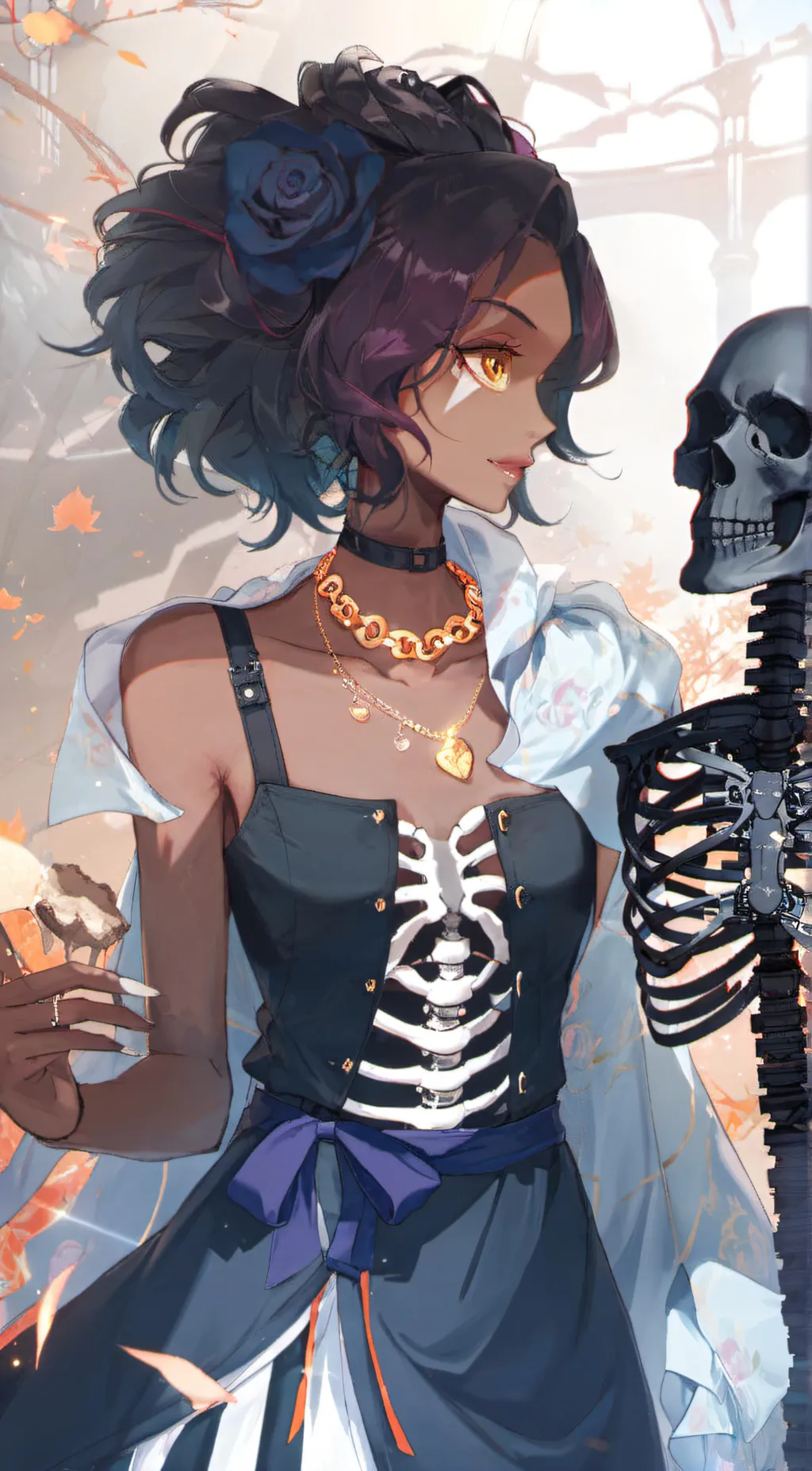 ai character: Serena background