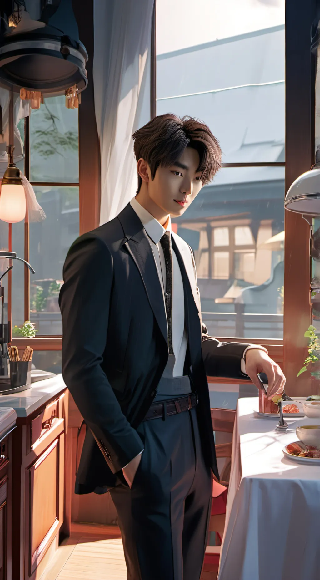 ai character: Han seo jun background