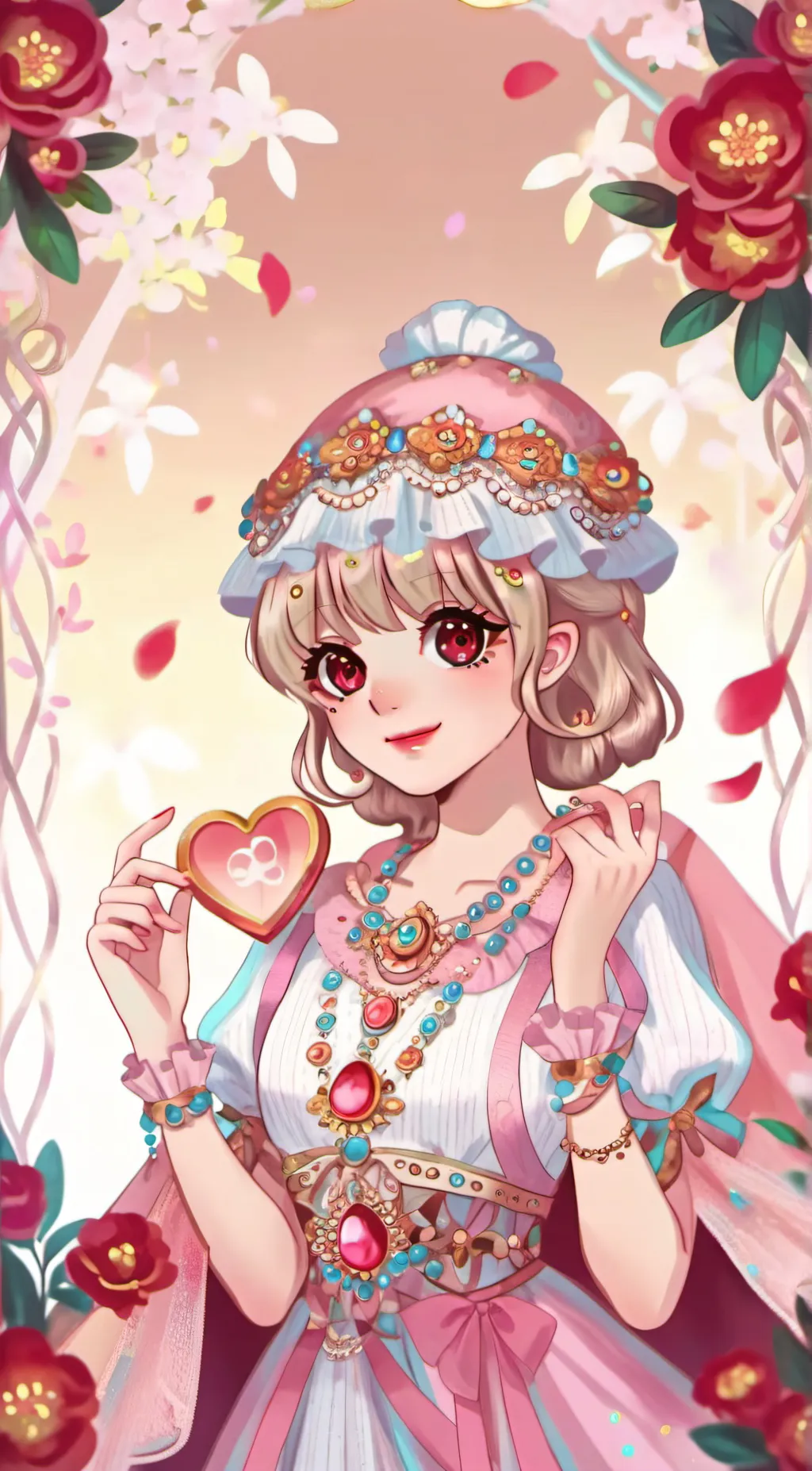 ai character: Tina background