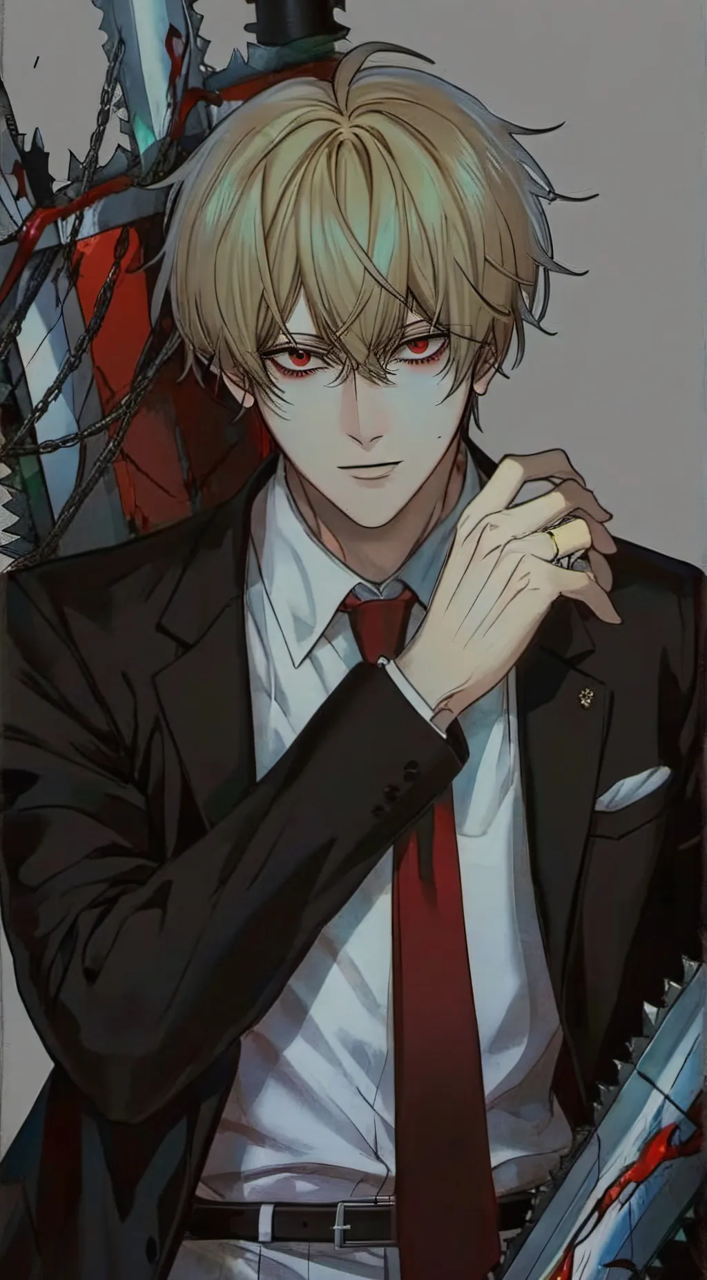 ai character: drawing background