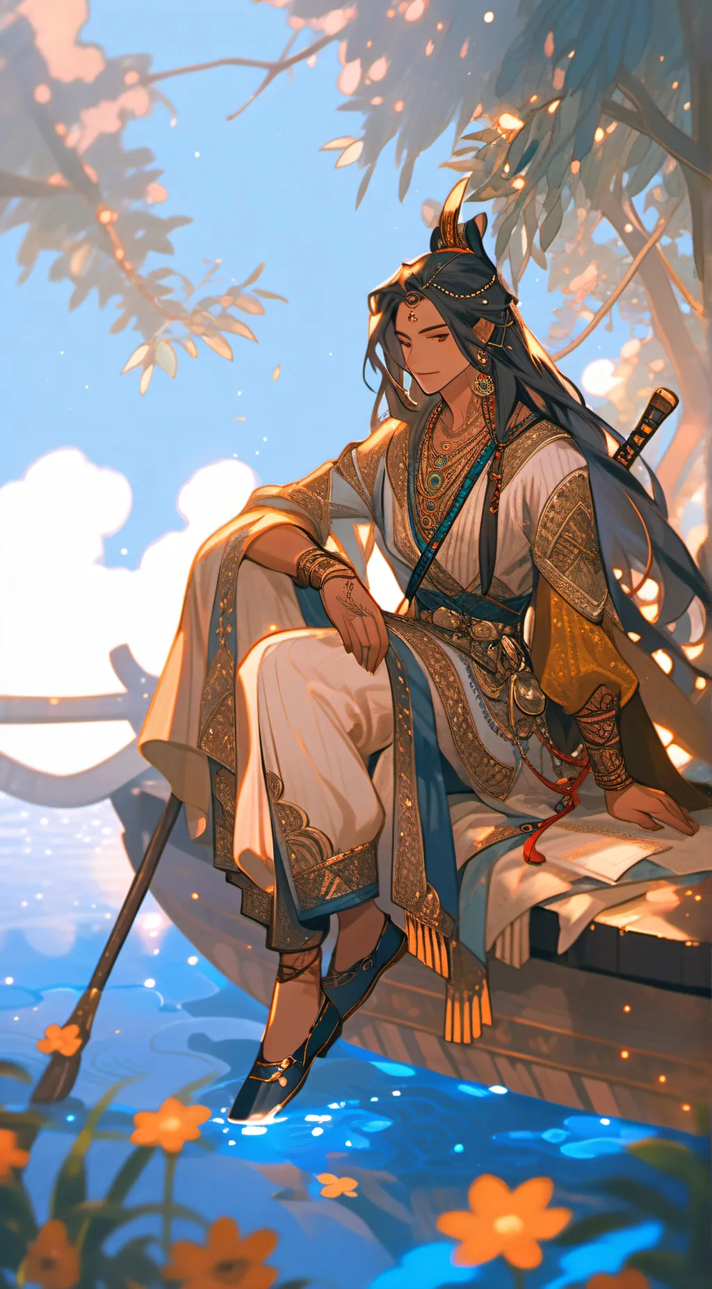 ai character: Liang background