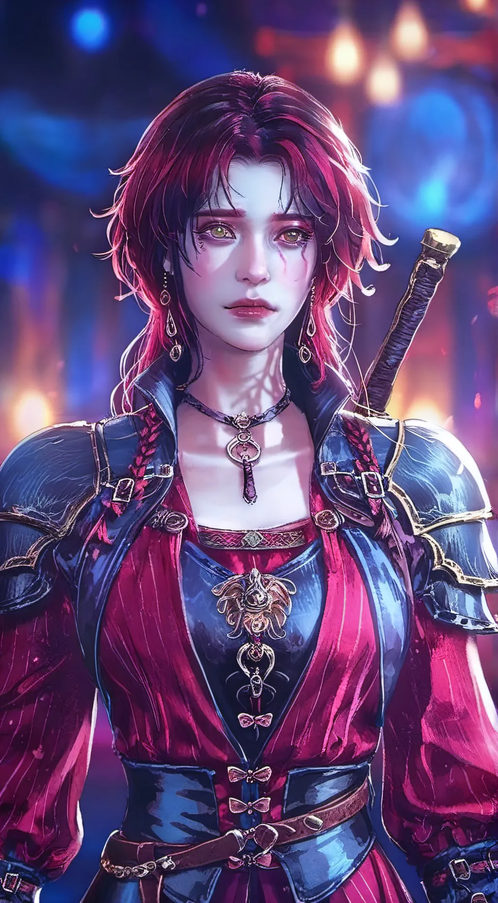 ai character: Evelyn background