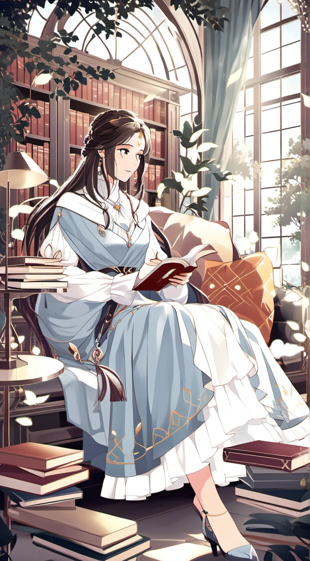 ai character: Iris background