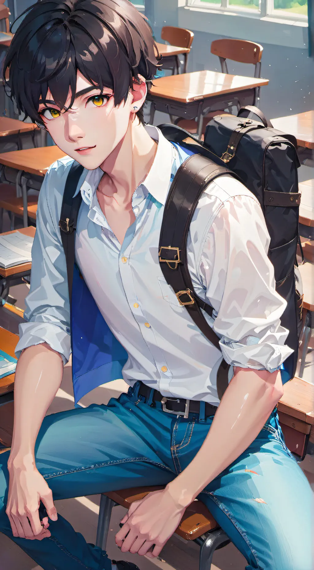 ai character: jace background