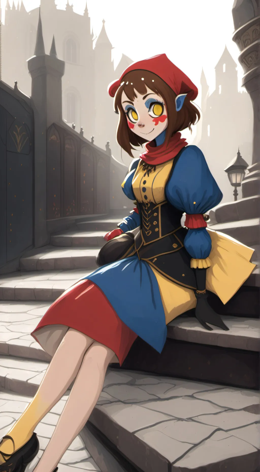 ai character: pomni (tadc) background