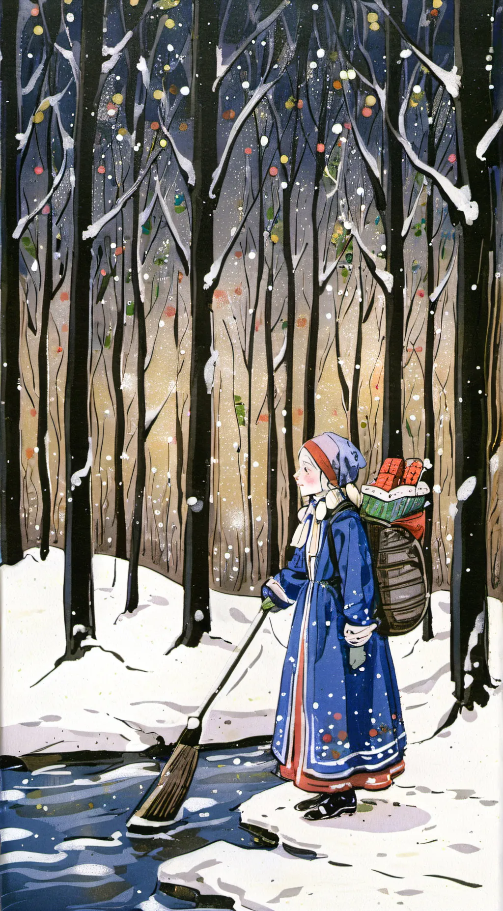 ai character: mha blizzard  background