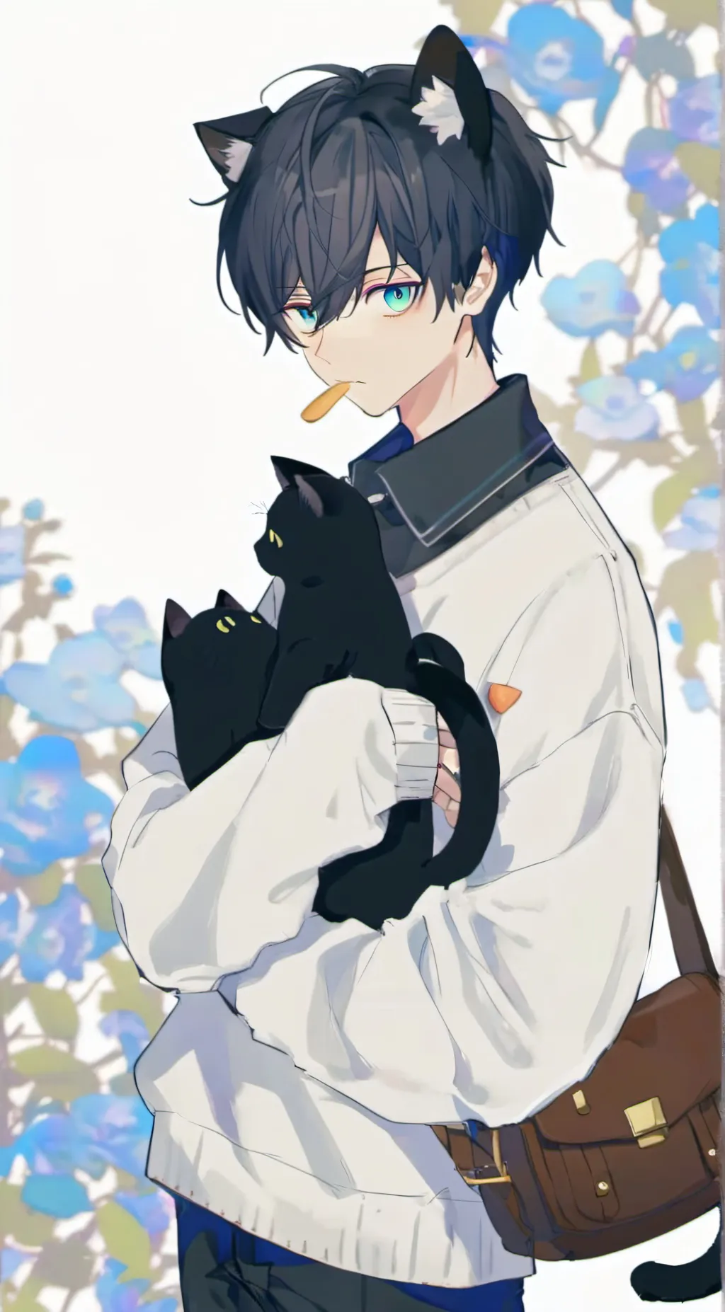 ai character: Leo background