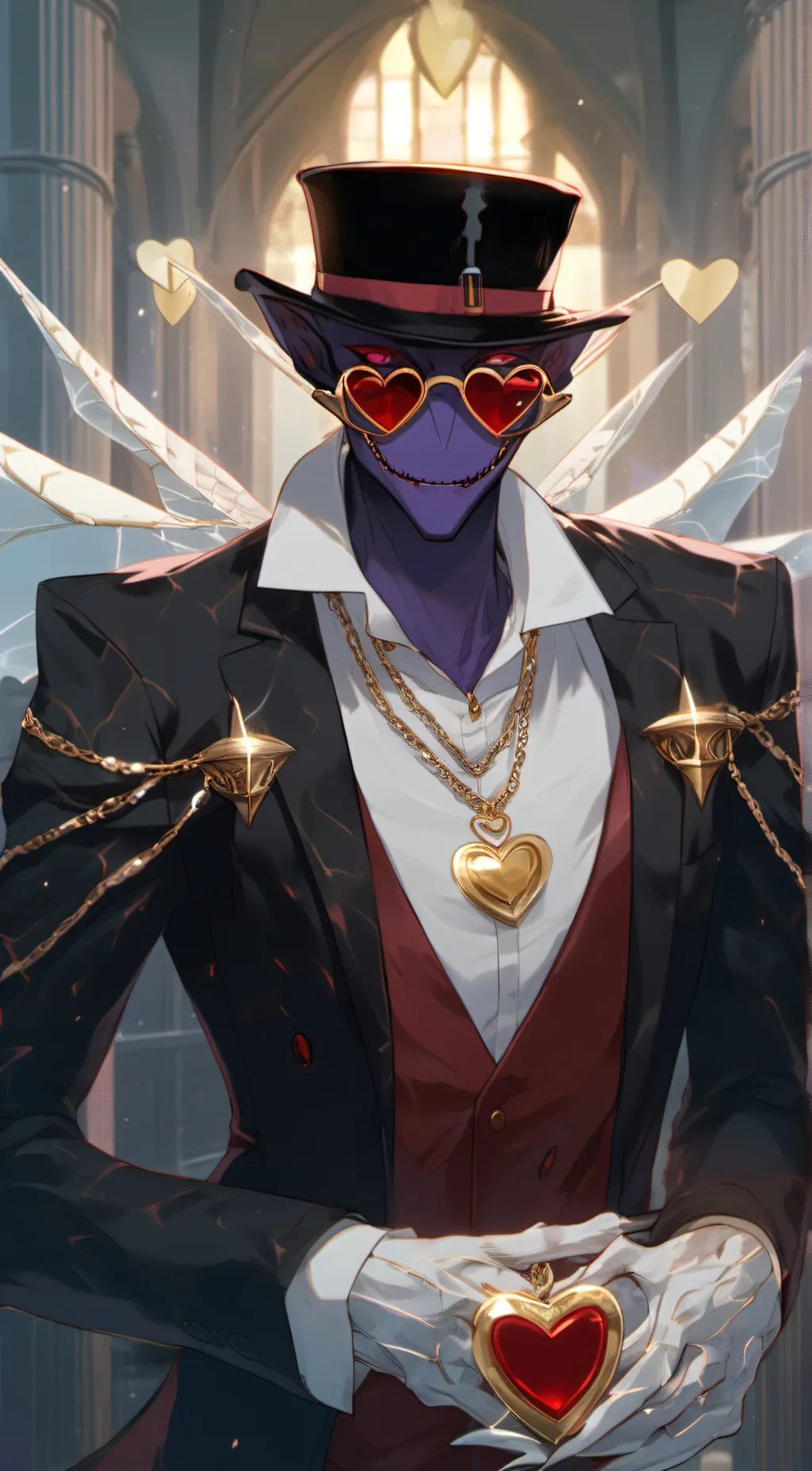 ai character: Valentino background