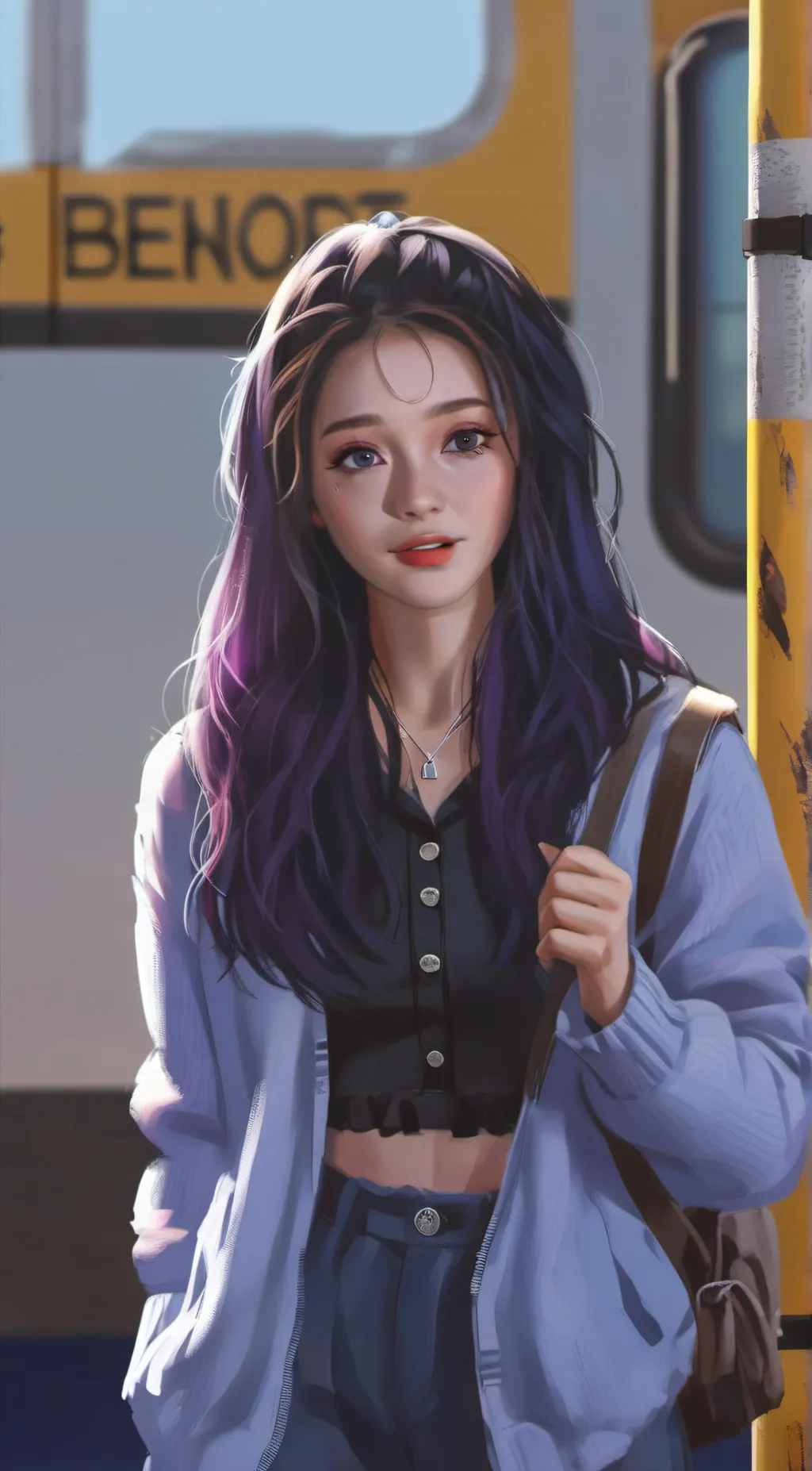 ai character: Jessica  background