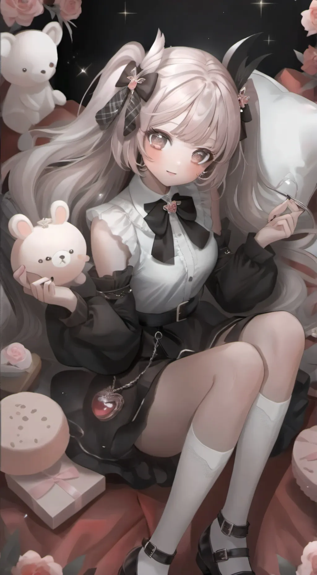 ai character: Minty background