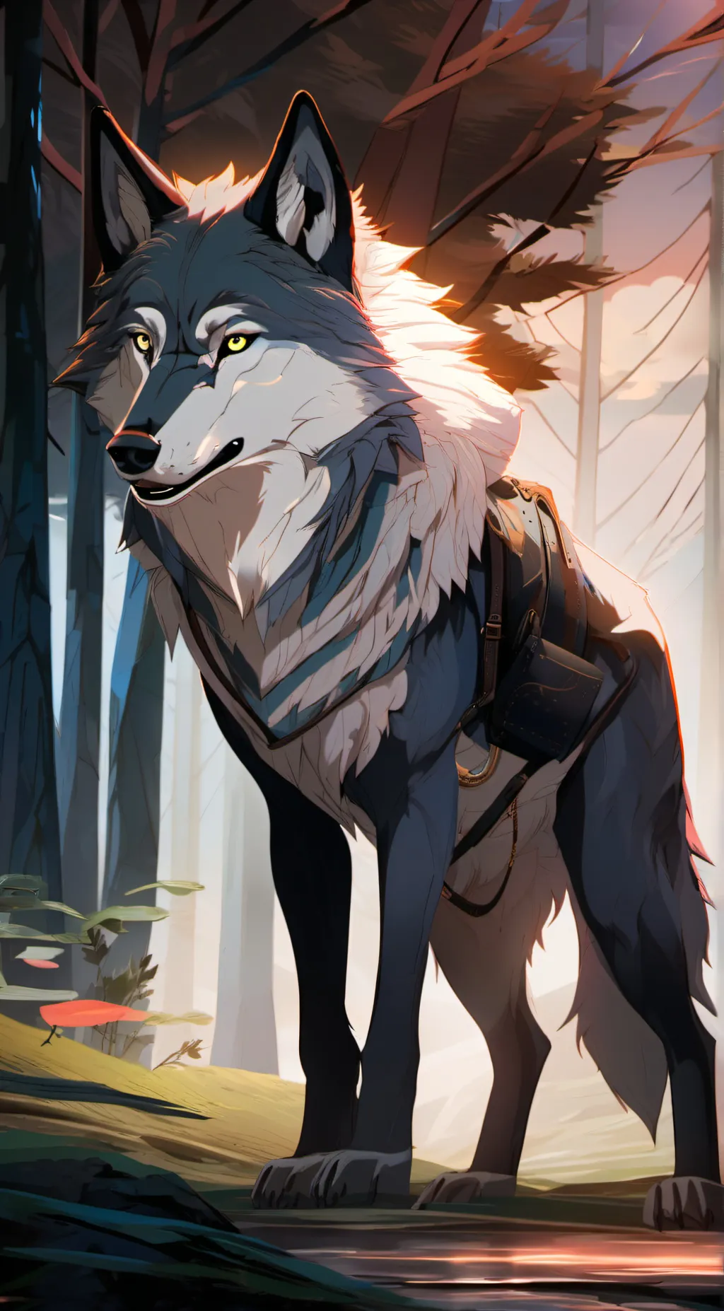 ai character: Savanah  background