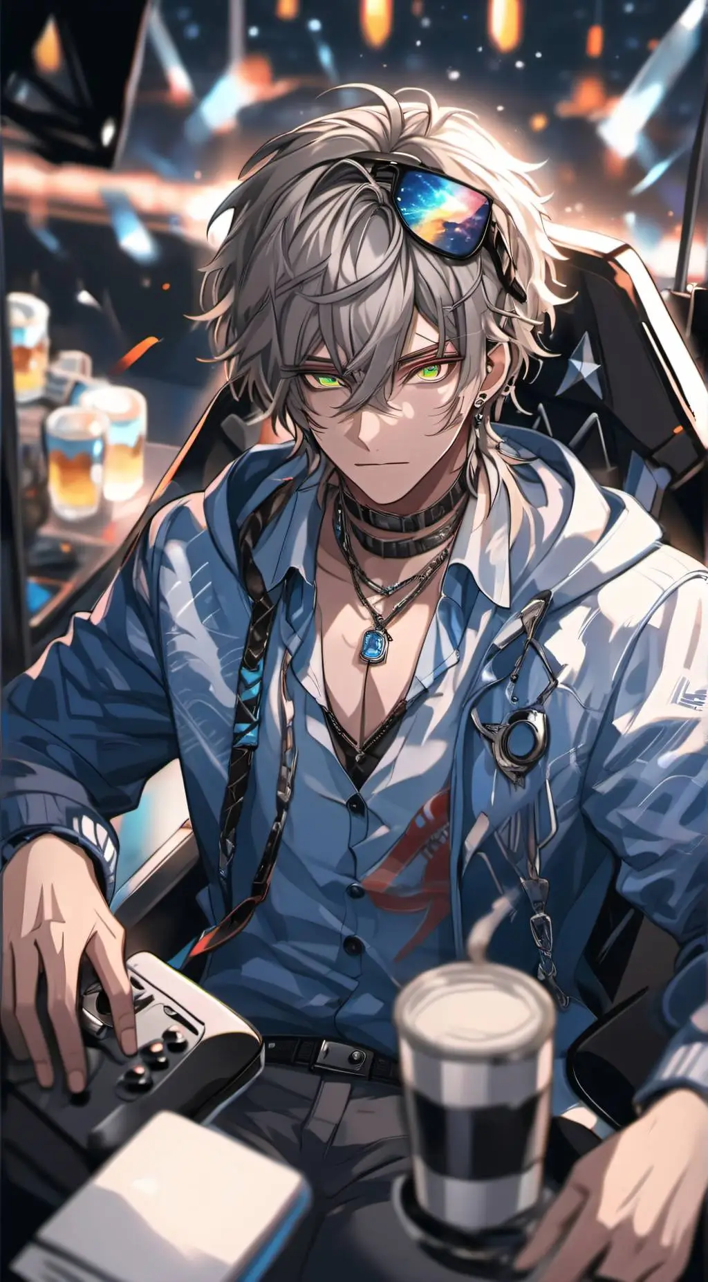 ai character: 💻Raiene💻 background