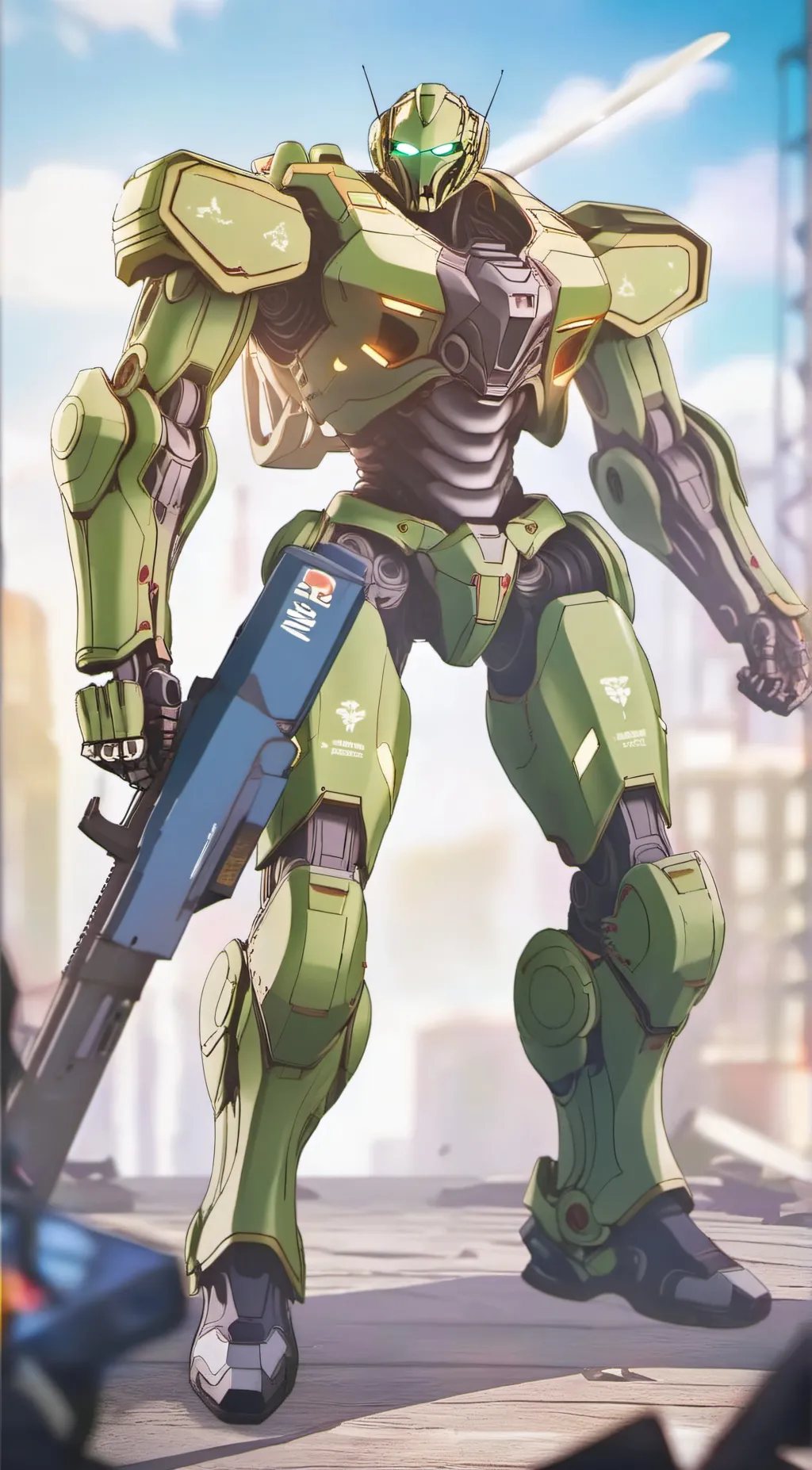 ai character: yager background