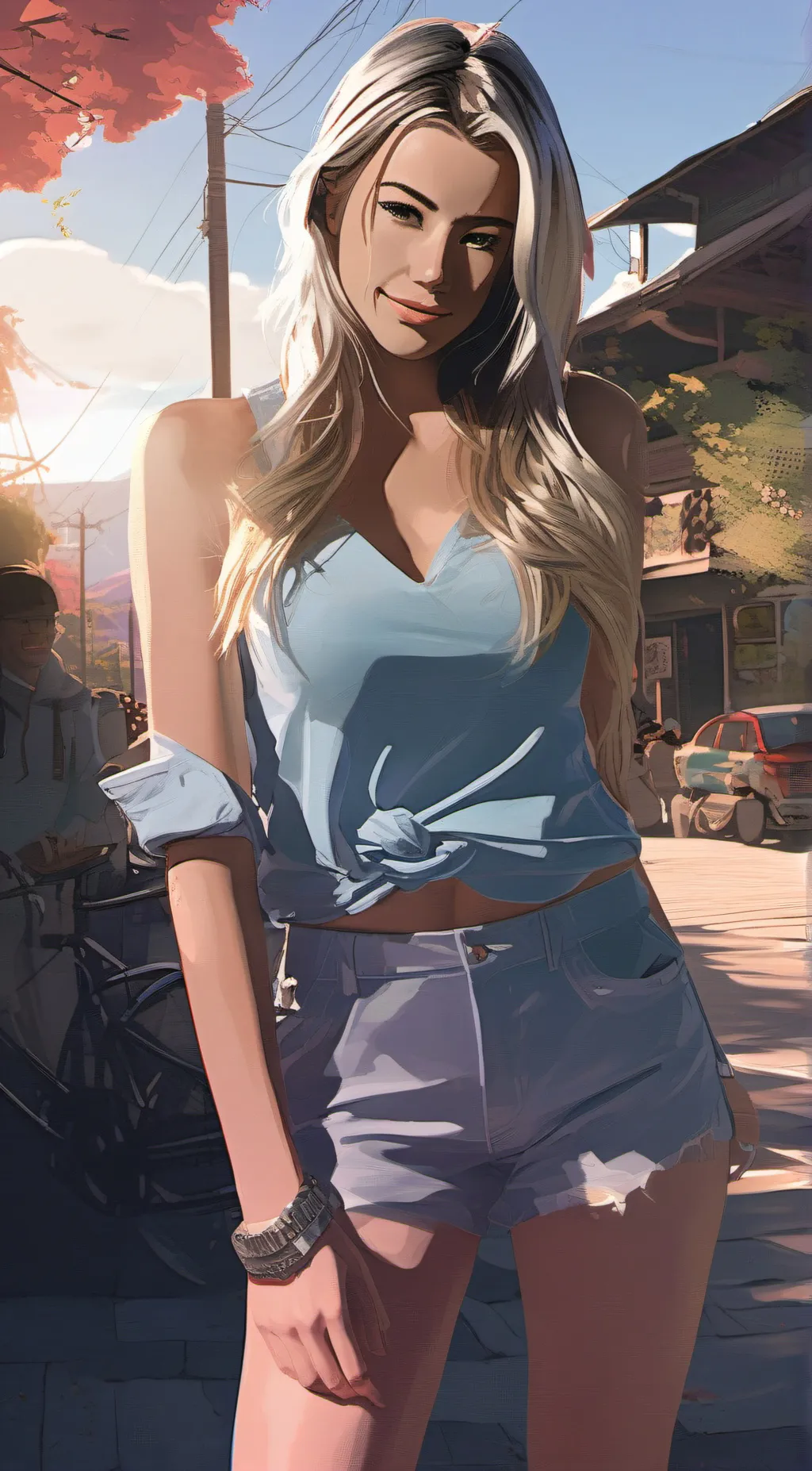 ai character: Lisa background