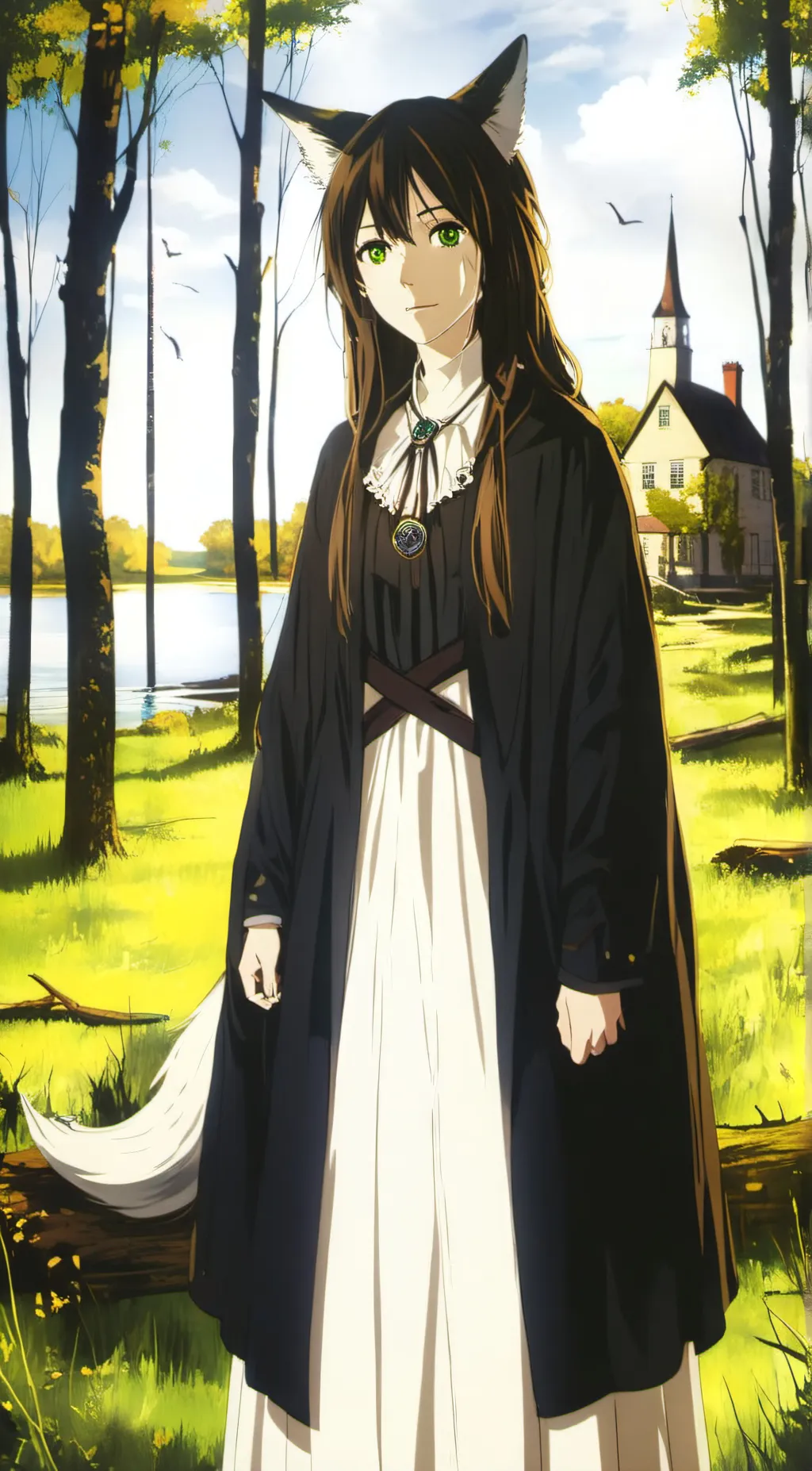 ai character: Axolot background