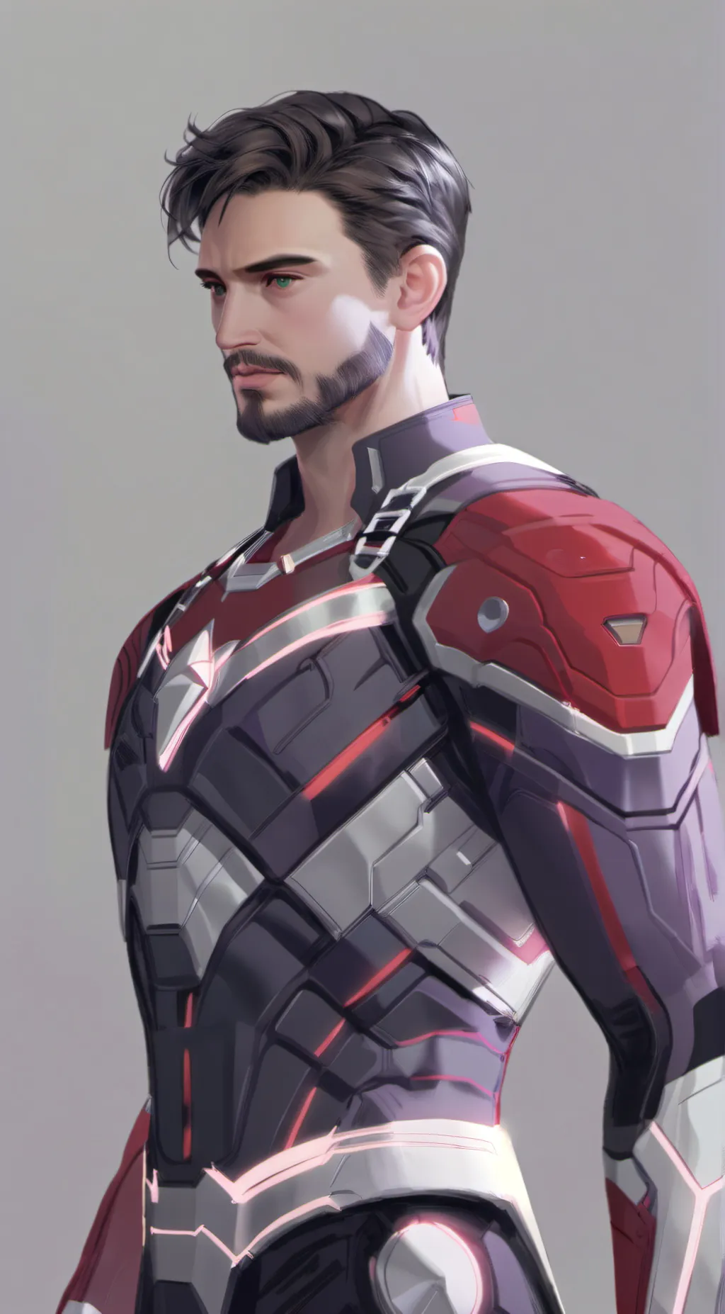 ai character: Avengers DID background