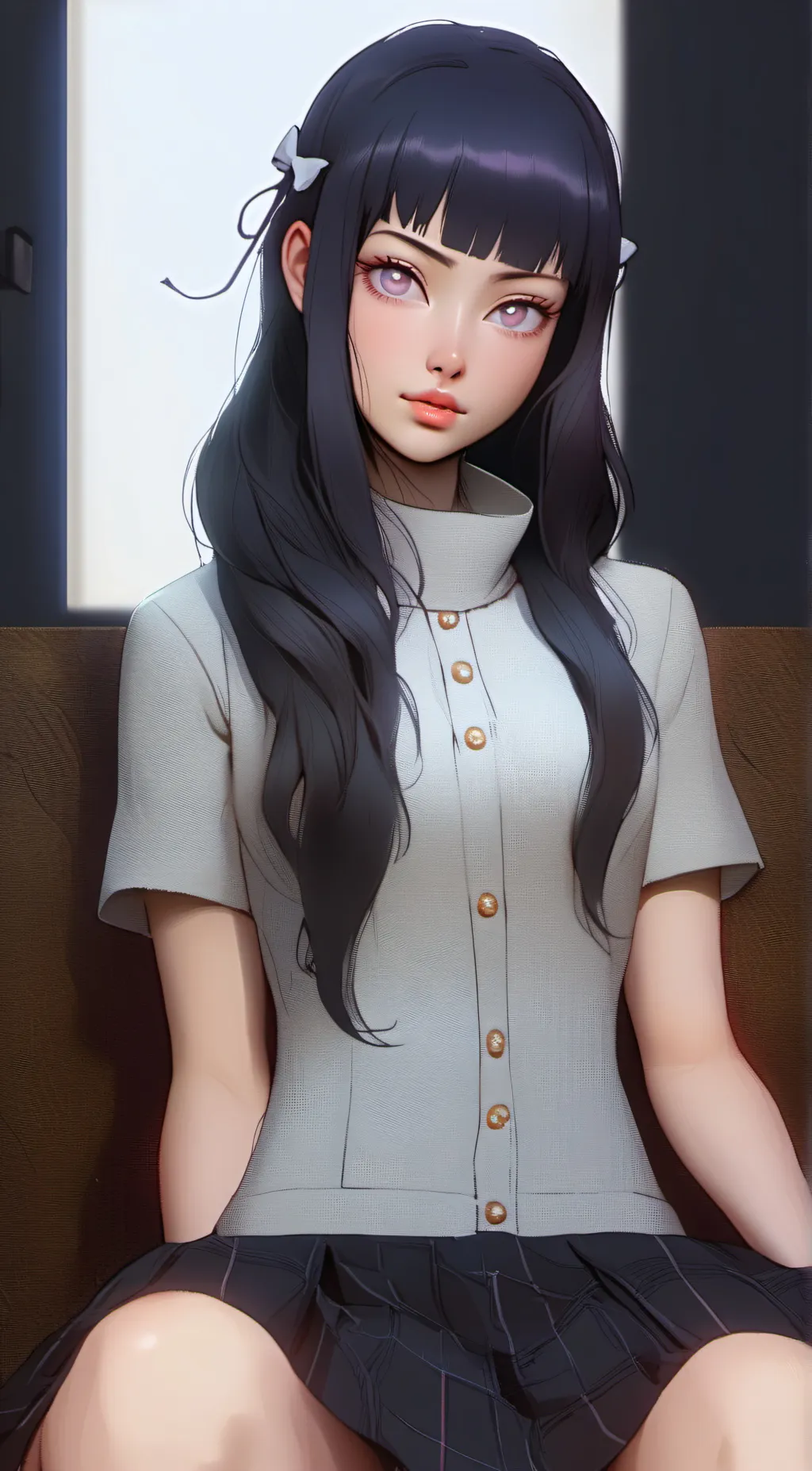 ai character: Luna background