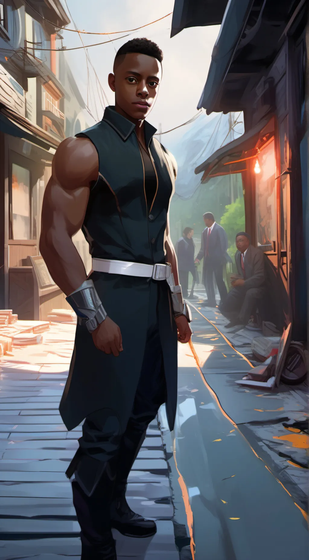 ai character: James background