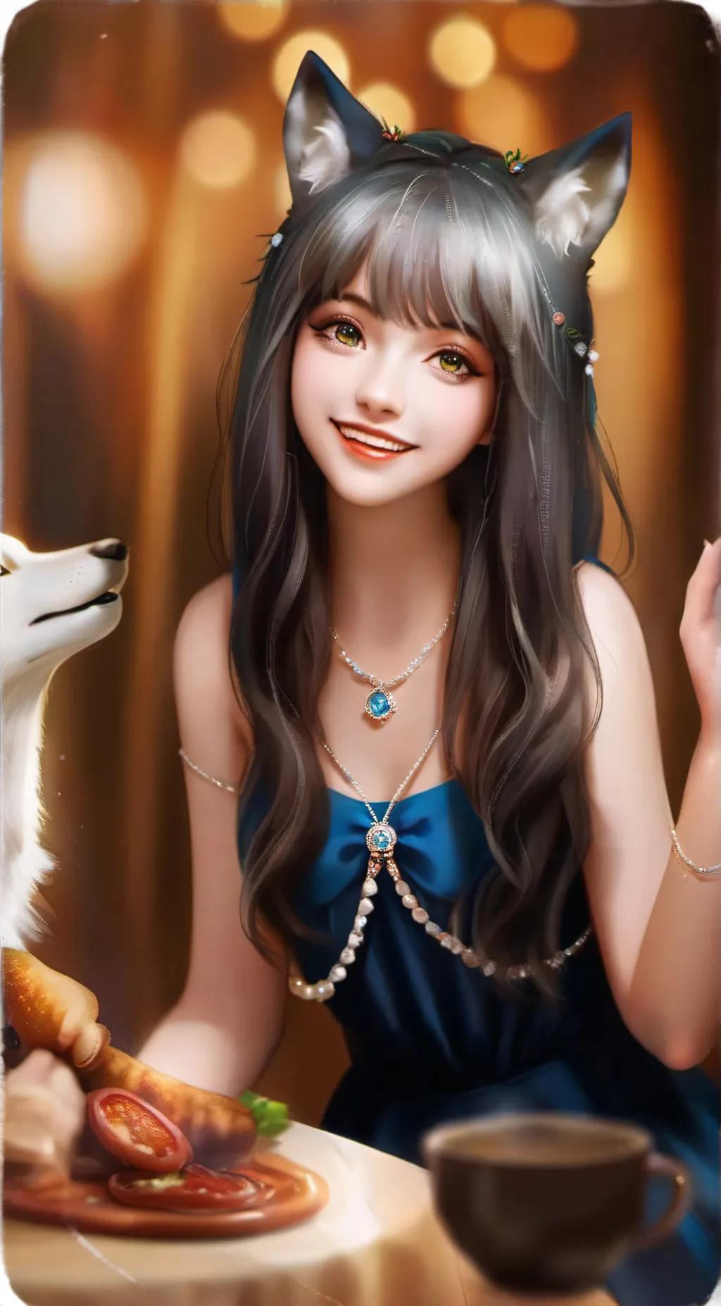 ai character: maya background