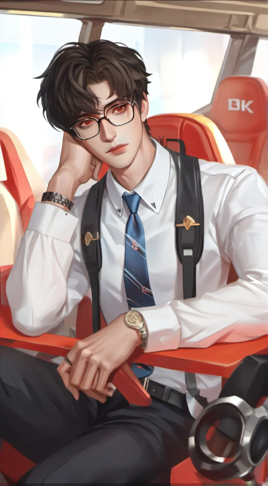 ai character: James  background