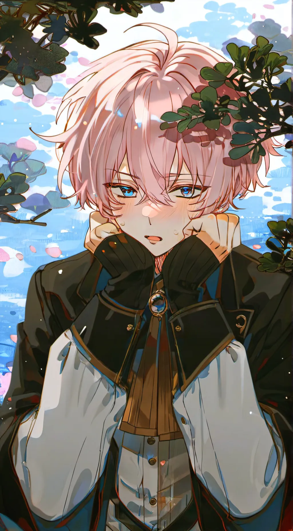 ai character: {PINKY} background