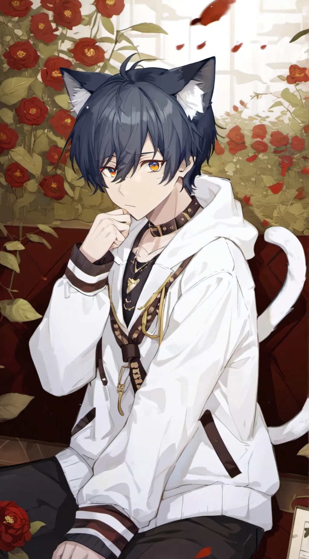 ai character: Kuromi San background