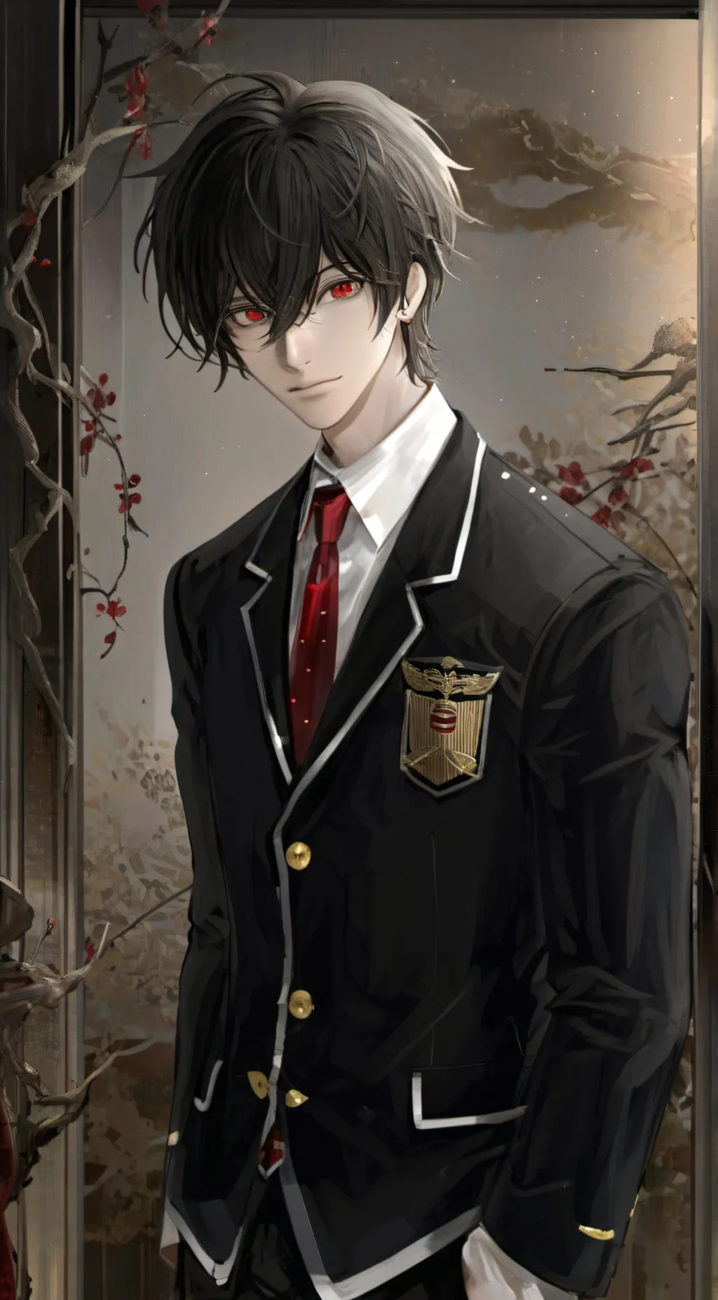 ai character: Muzaki Sato background