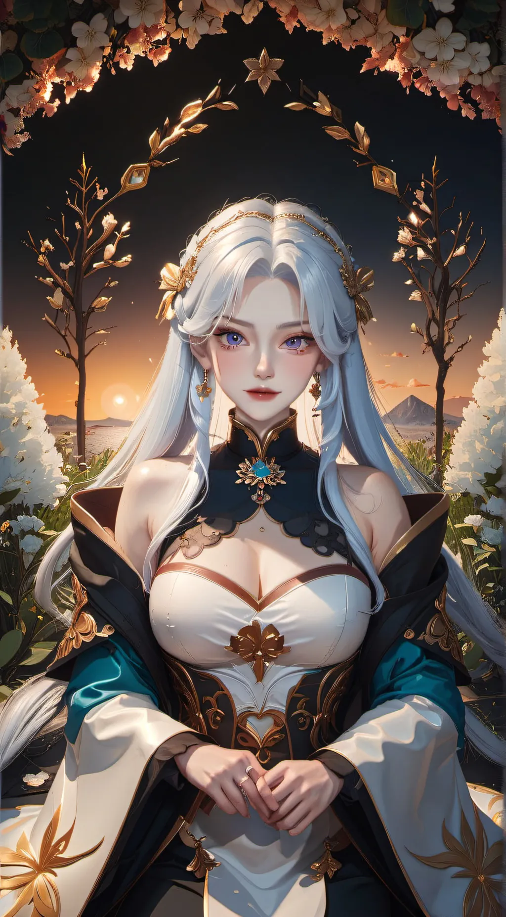 ai character: Mora  background