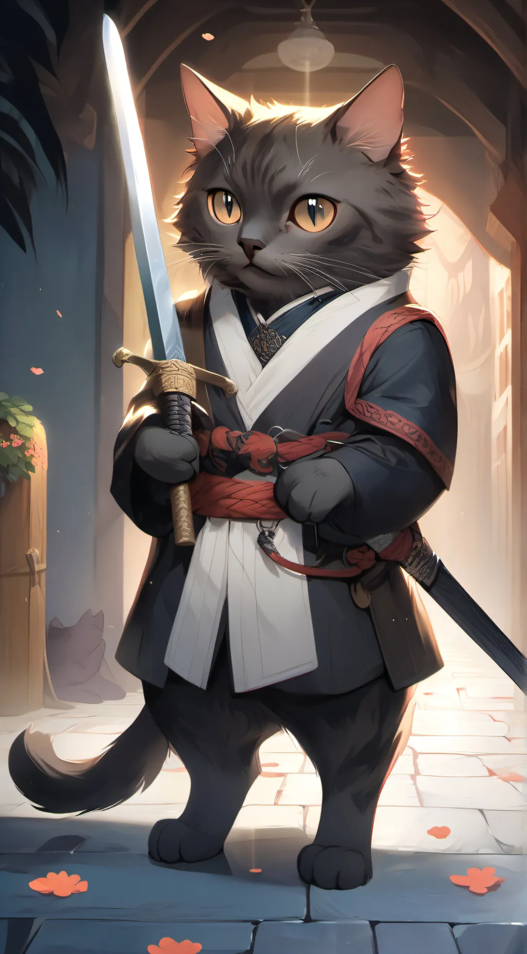 ai character: Morgana background