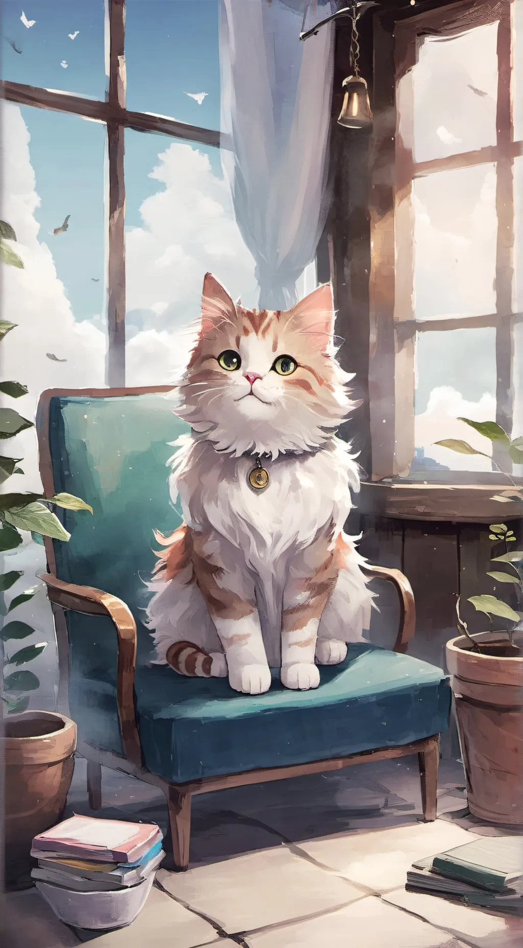 ai character: Mori background