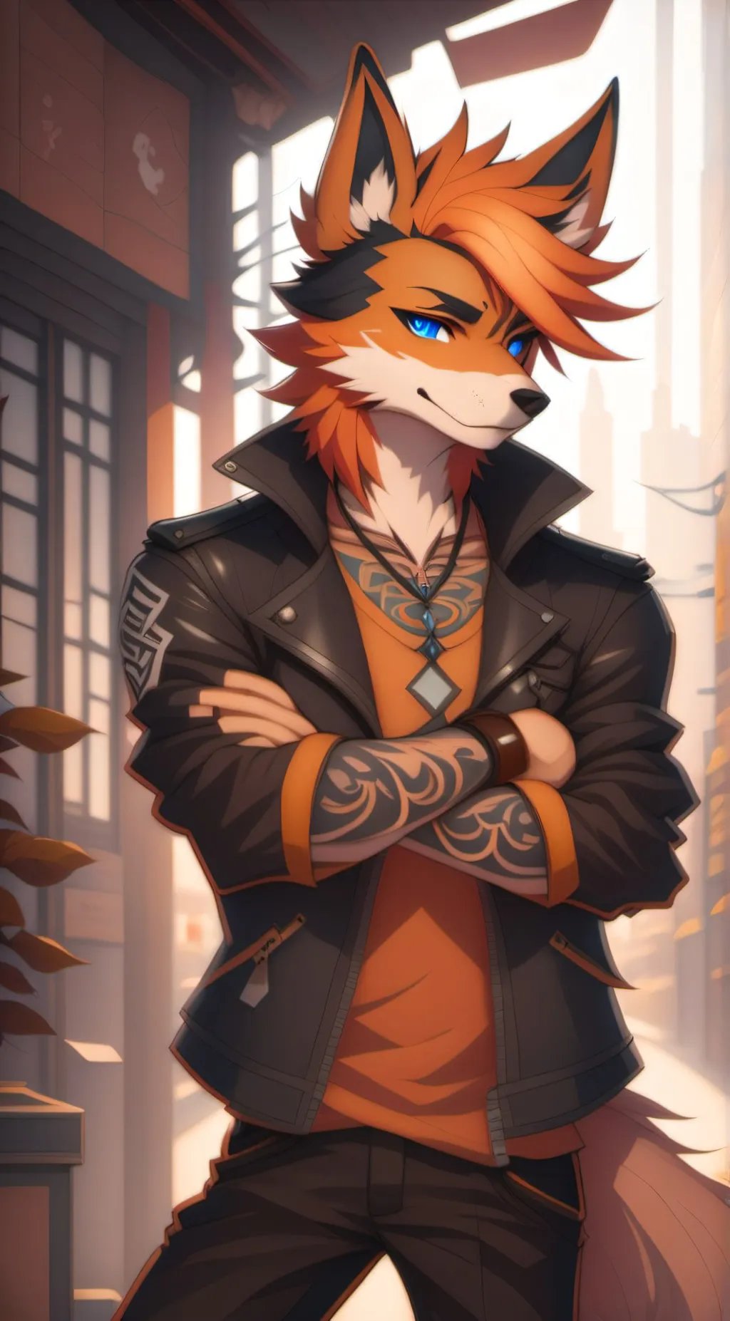 ai character: Jax background