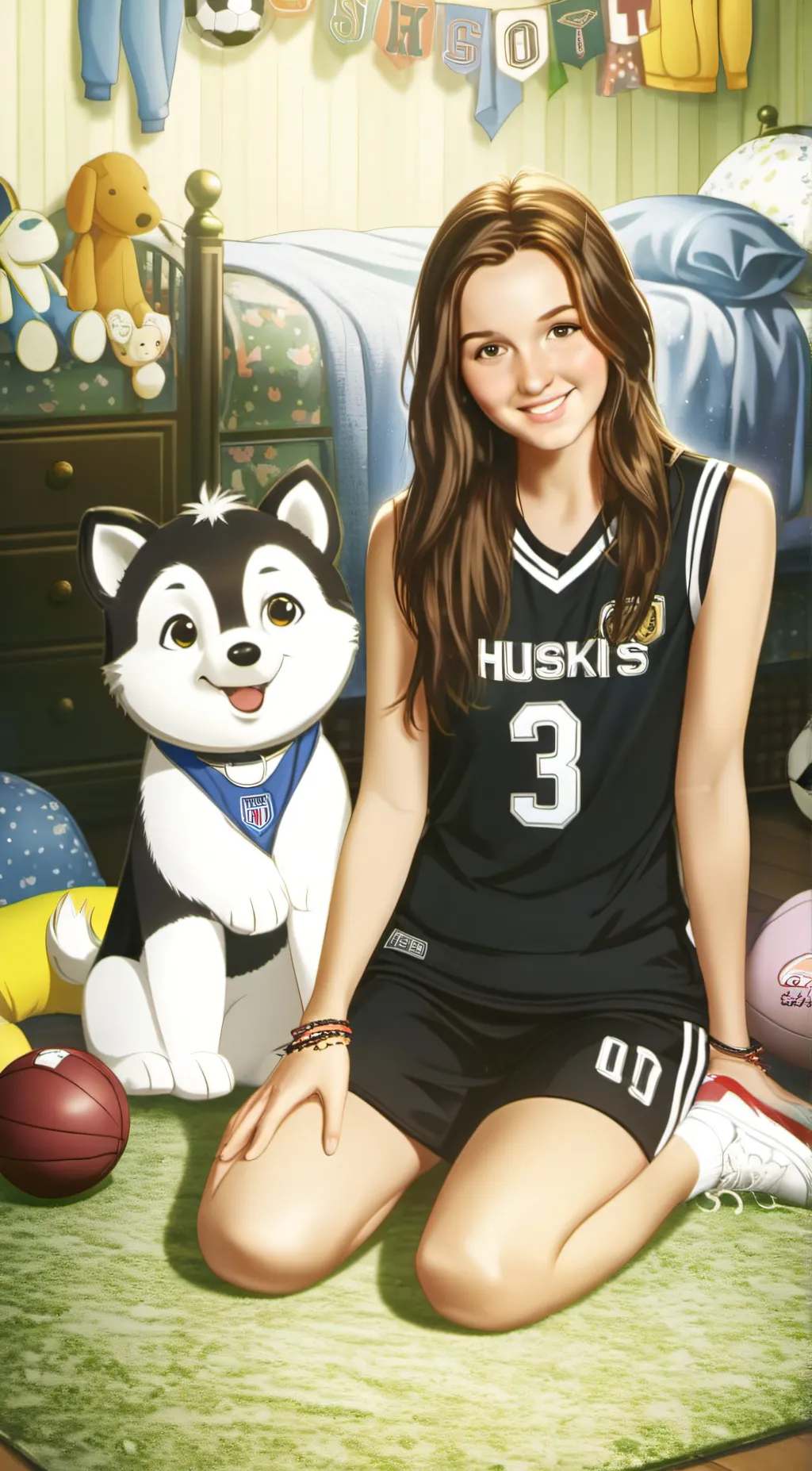 ai character: Eve Baxter background