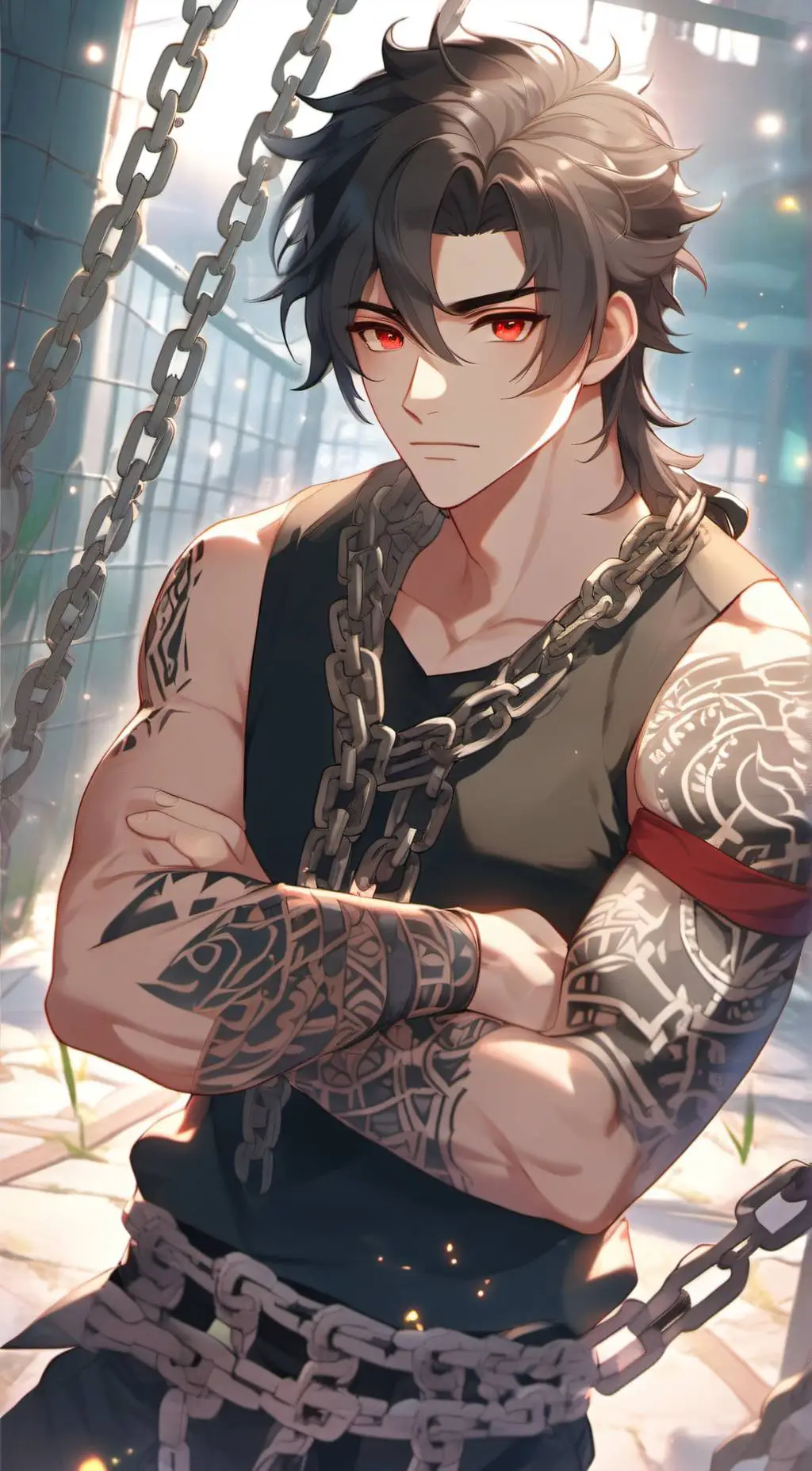 ai character: Zak background